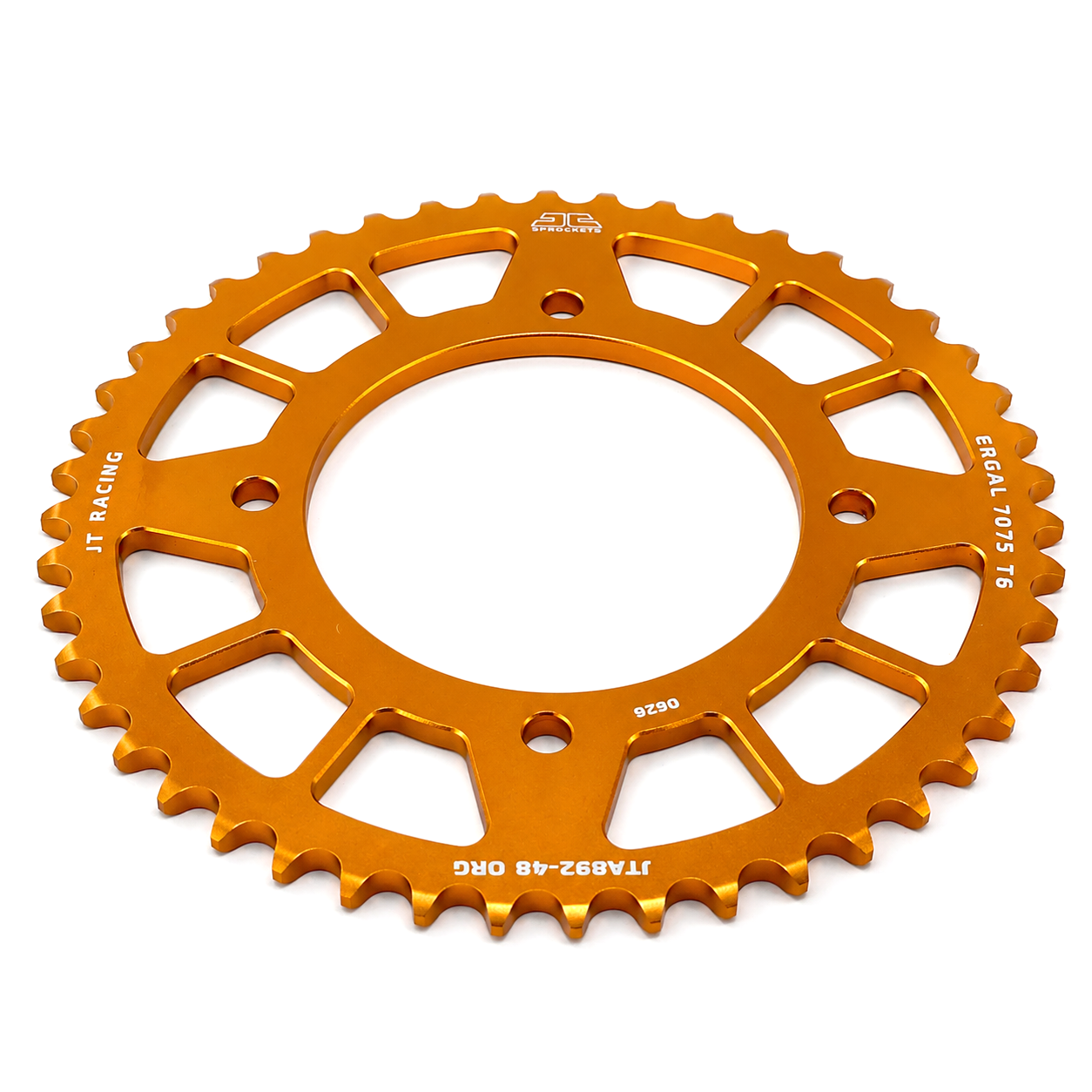 REAR SPROCKET ALLOY ORANGE KTM TC 65 JT JTA892.48ORG thumbnail 2
