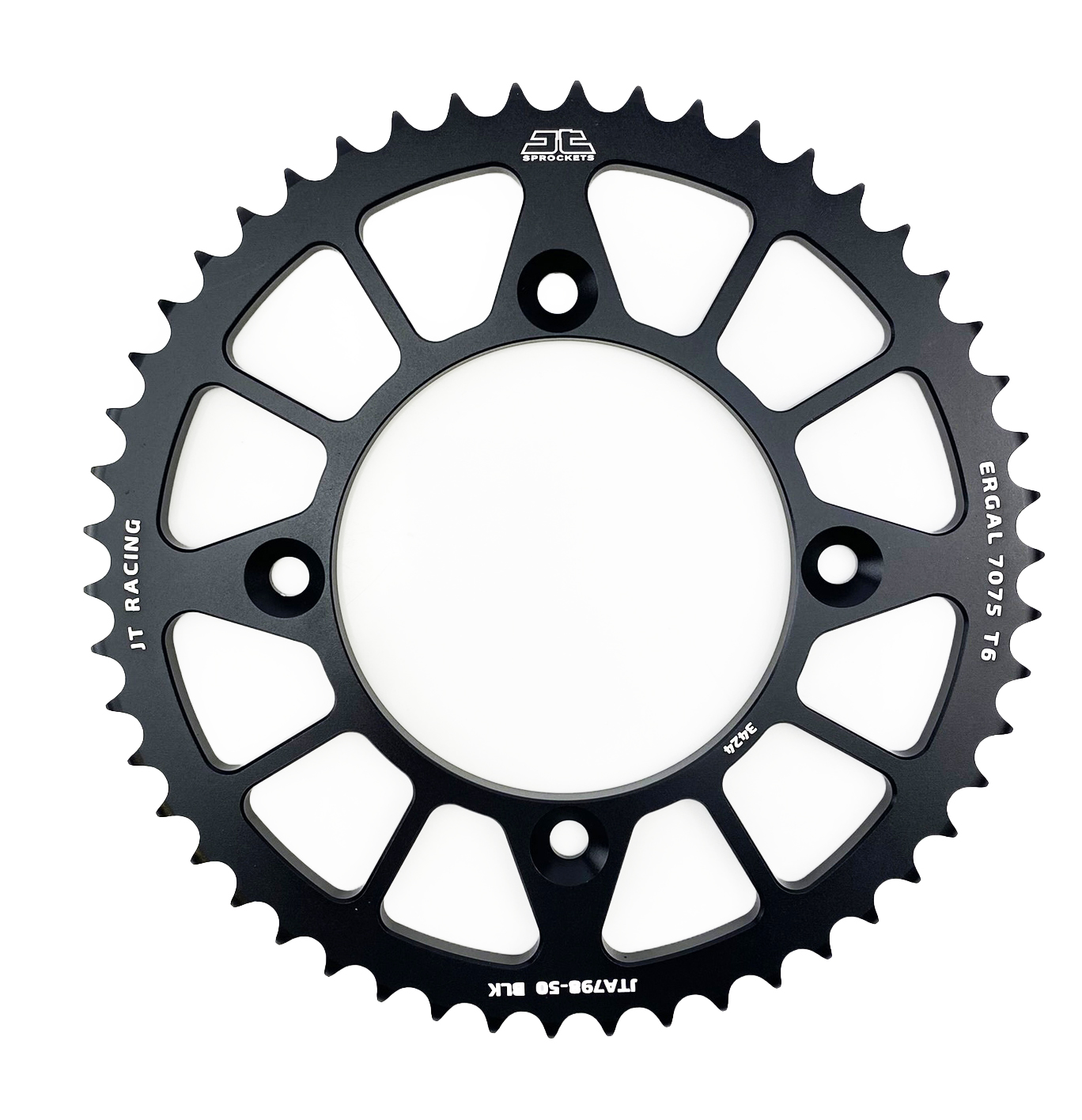 REAR SPROCKET ALLOY BLACK 798, JTA798.50BLK 7075-T6 Aluminium thumbnail 4