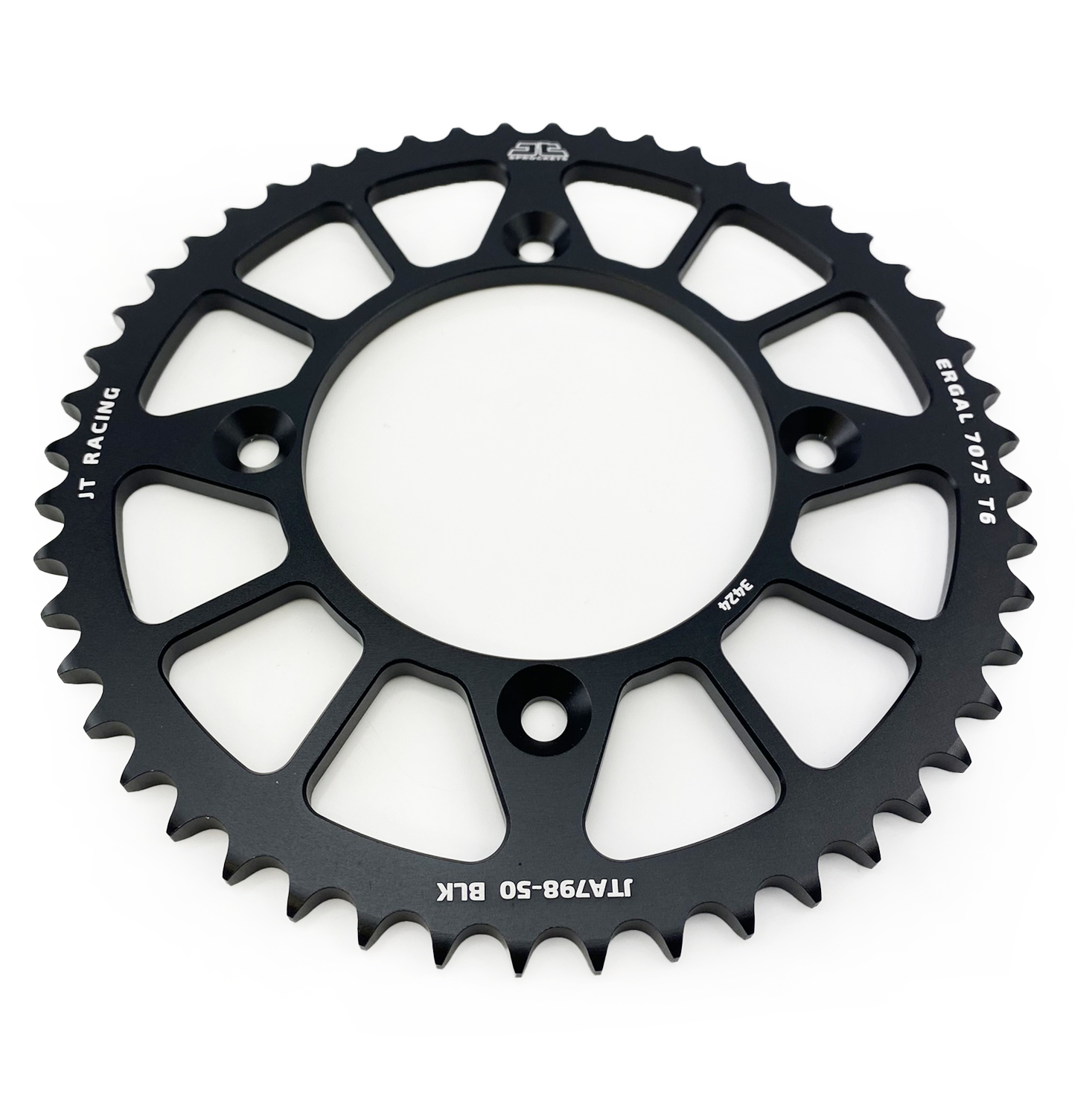 REAR SPROCKET ALLOY BLACK 798, JTA798.50BLK 7075-T6 Aluminium thumbnail 3