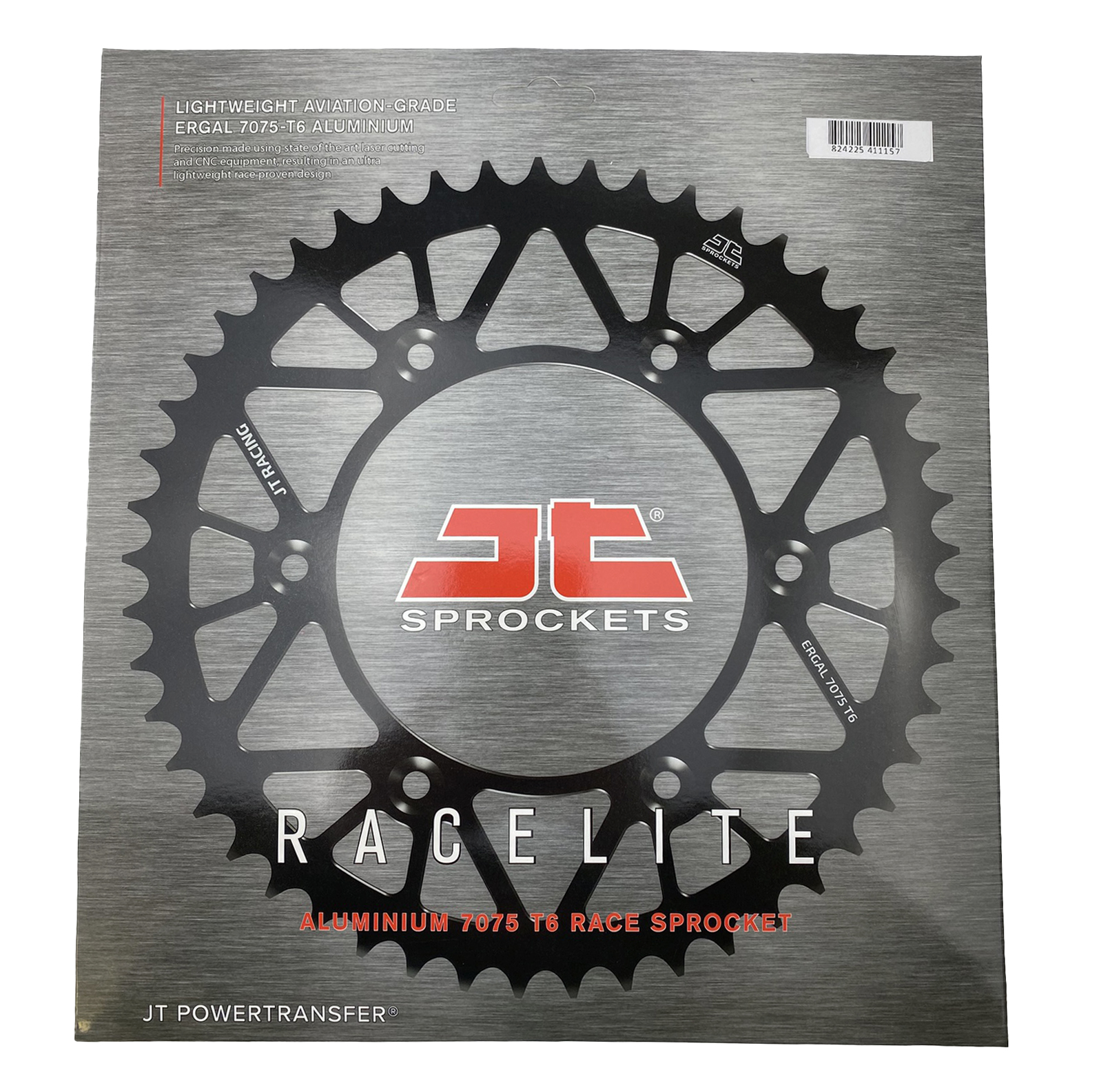 REAR SPROCKET JTA1316.43BLK BLACK ALLOY, HONDA ROAD 41201-MGS-D30 thumbnail 3