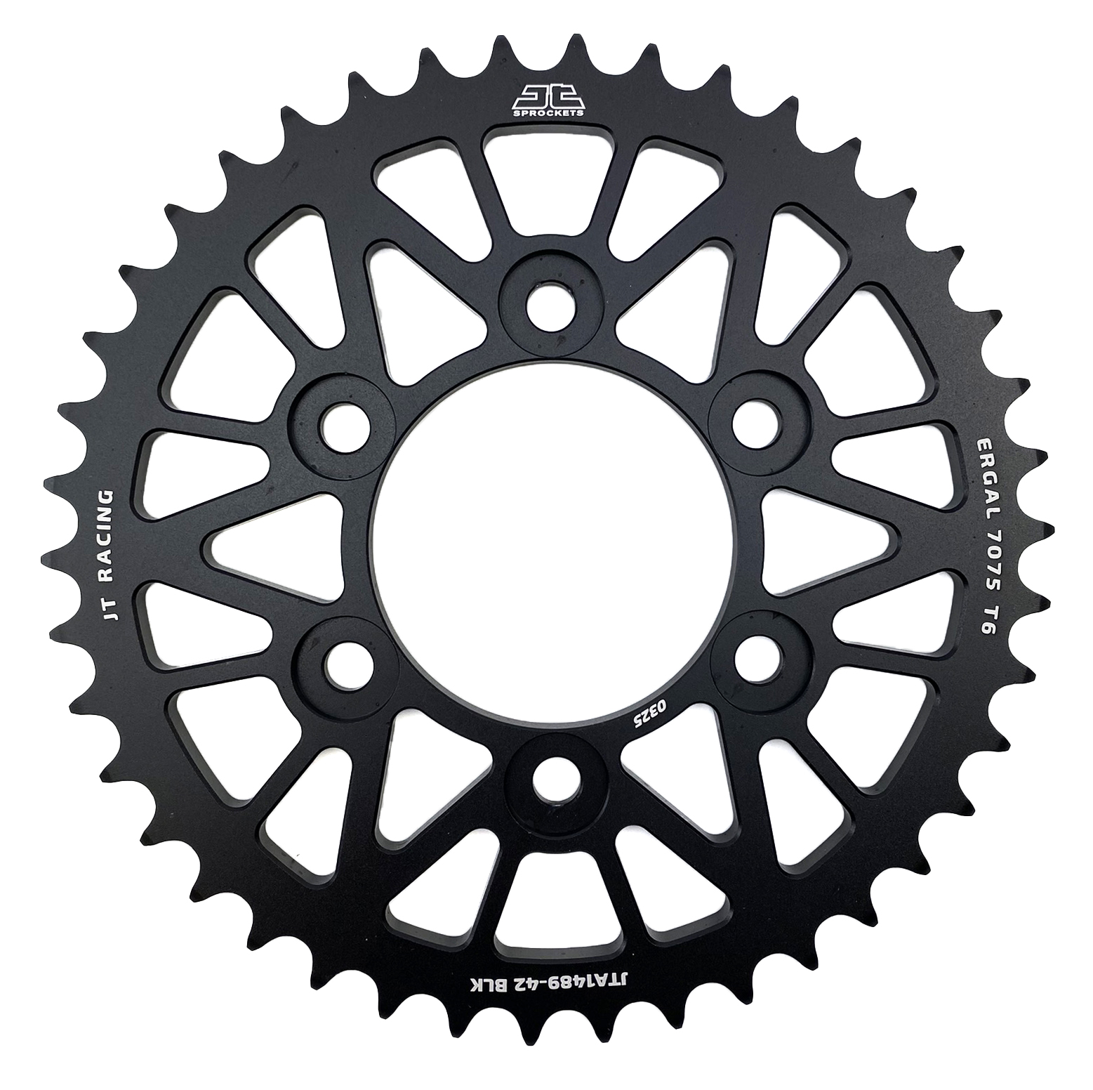 REAR SPROCKET ALLOY BLACK. JTA1489.42BLK, 7075-T6 Aluminium thumbnail 3