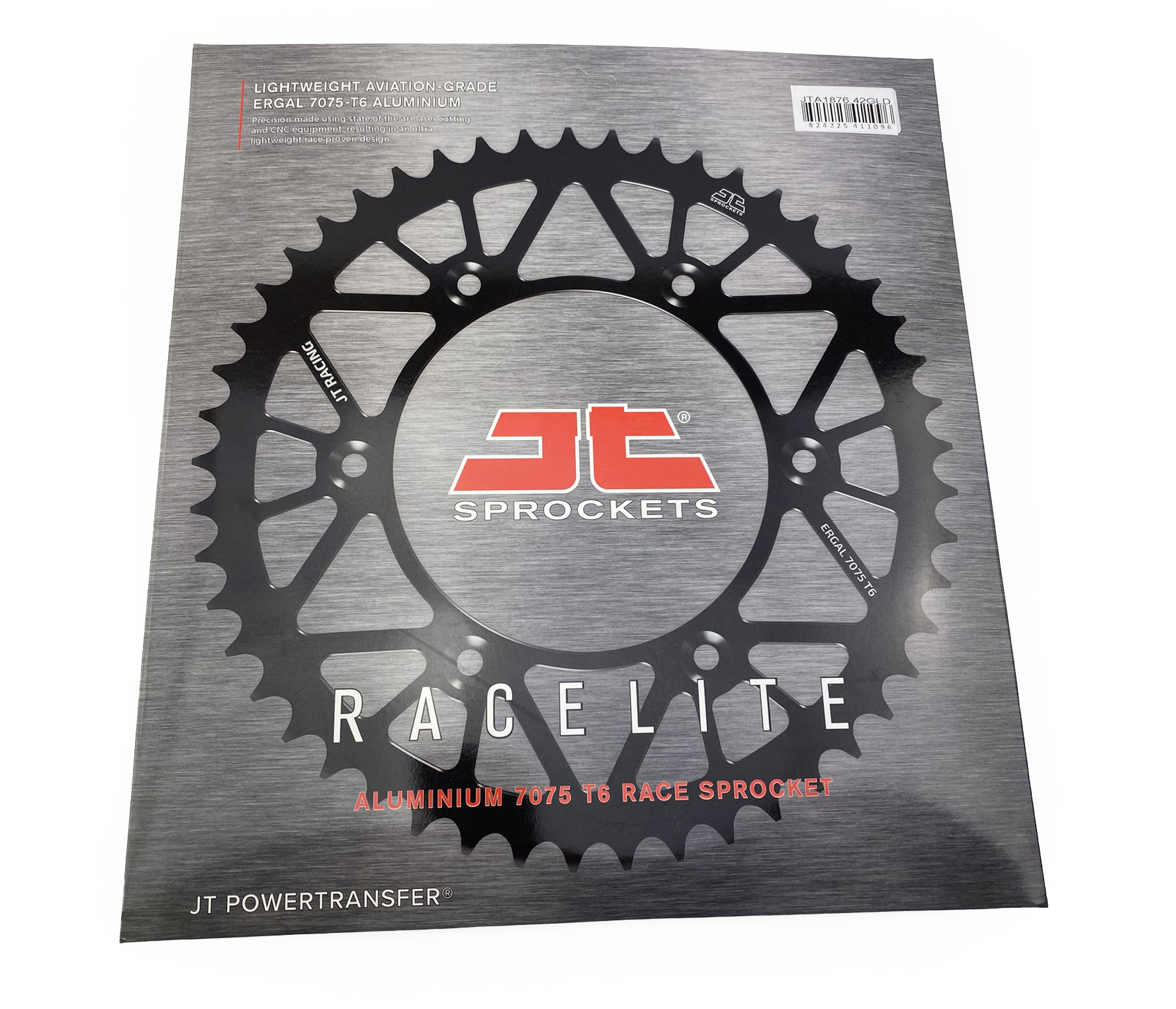 REAR SPROCKET ALLOY BLACK JTA1876.50BLK JT CHAIN image 1