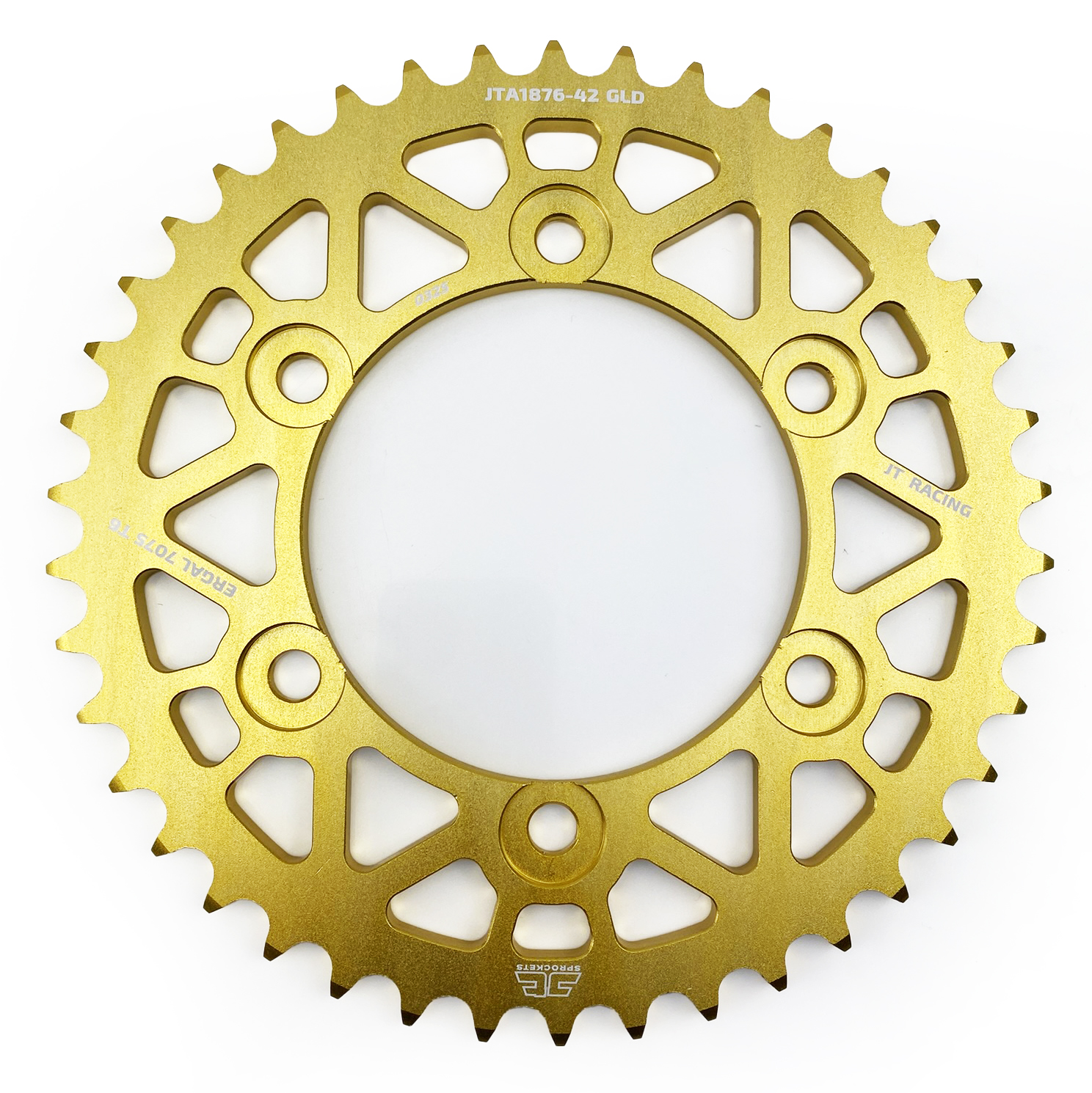 REAR SPROCKET ALLOY GOLD JTA1876.42GLD JT CHAIN thumbnail 3