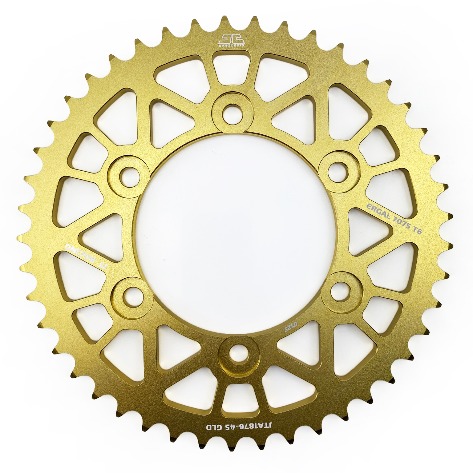 REAR SPROCKET ALLOY GOLD JTA1876.45GLD JT CHAIN image 1