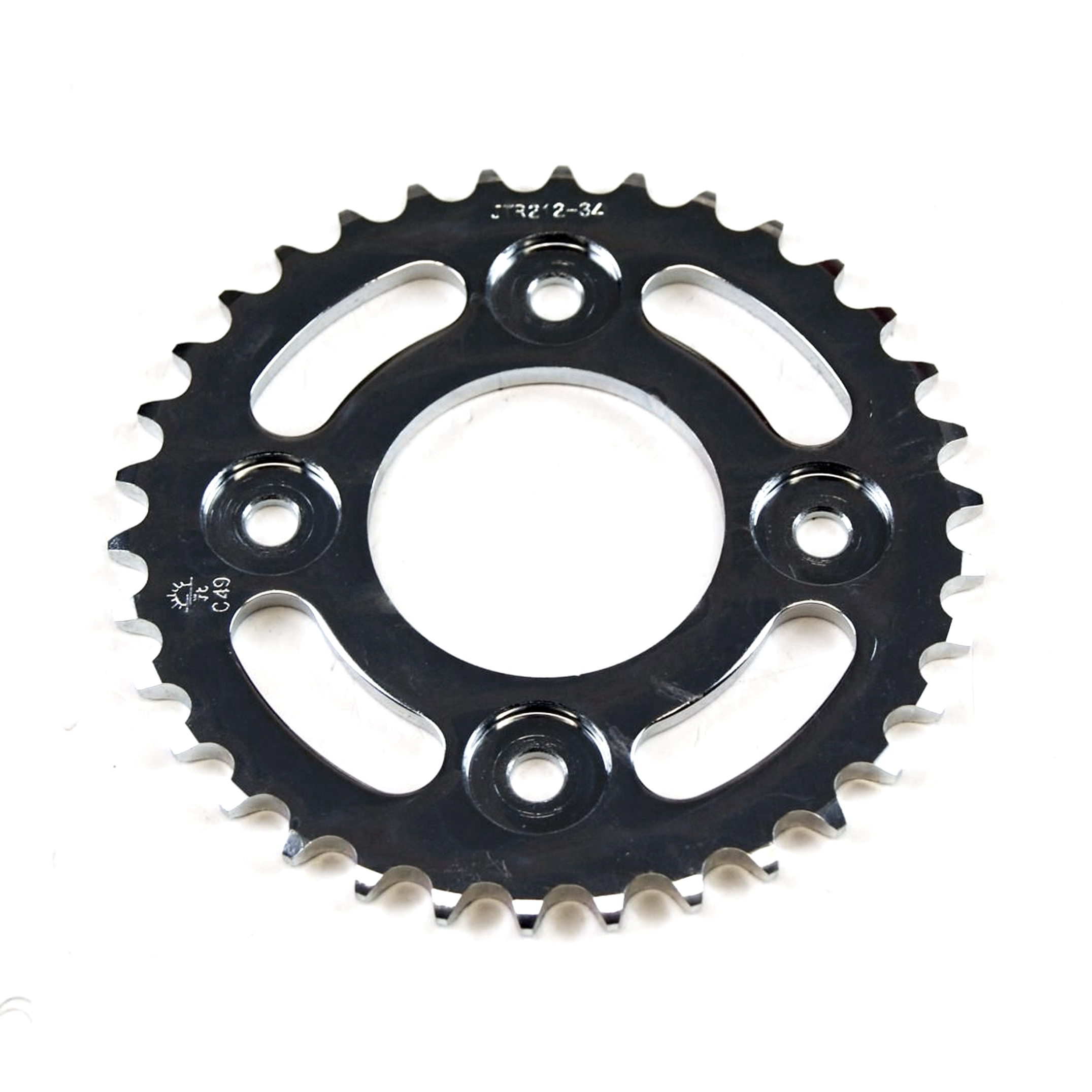 REAR SPROCKET JTR212.34 420 SILVER image 1