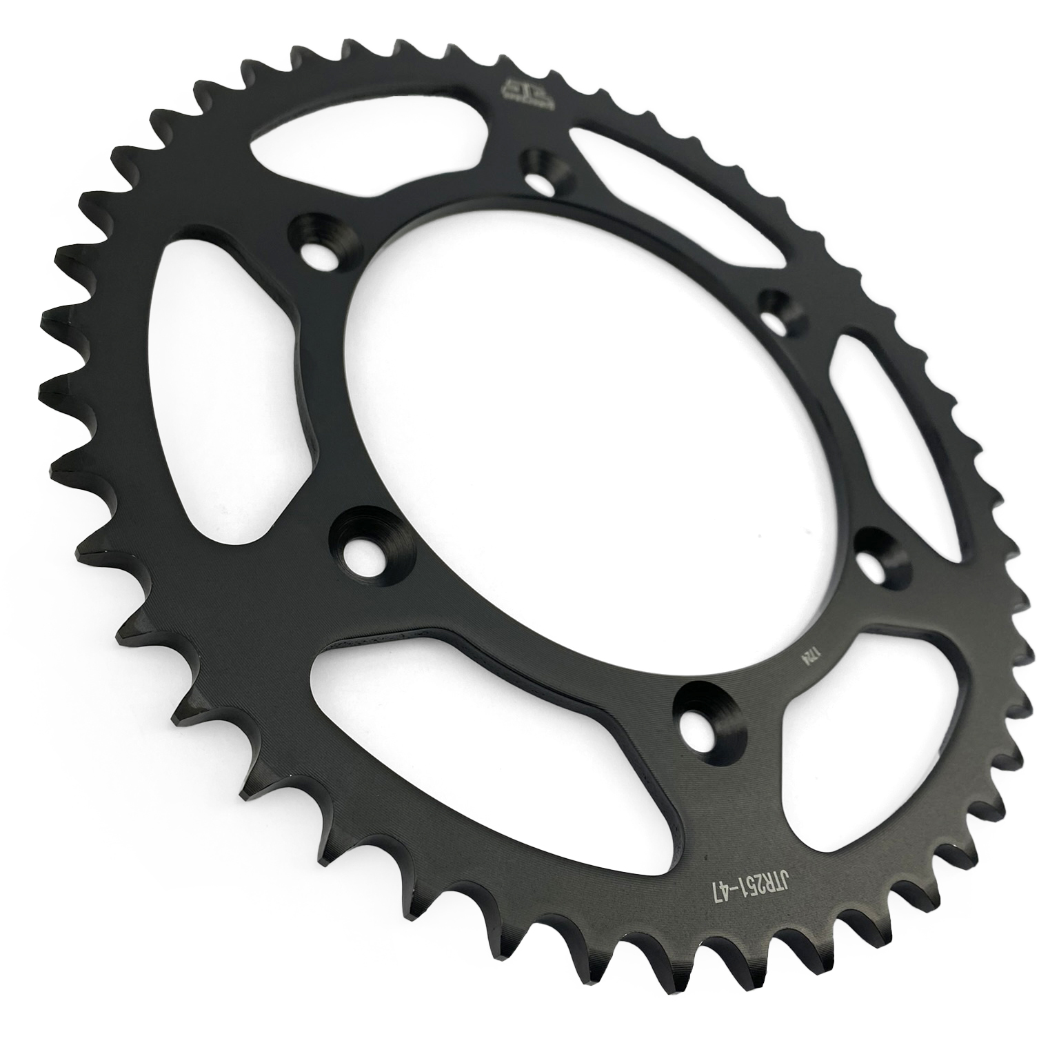REAR SPROCKET STEEL BLACK, JTR251.47 image 1