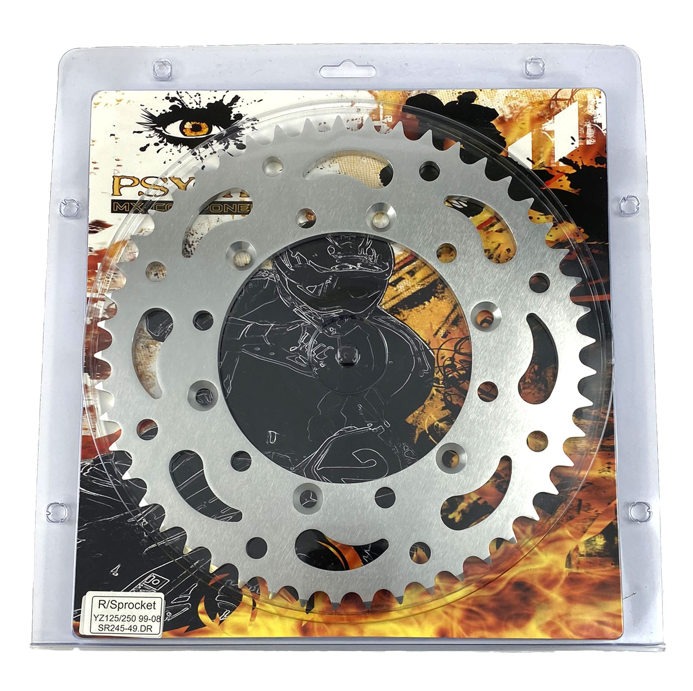 £6+VAT REAR SPROCKET ALLOY 49 [JTR251.49] 520, SILVER END OF LINE WAS £17.35 thumbnail 3