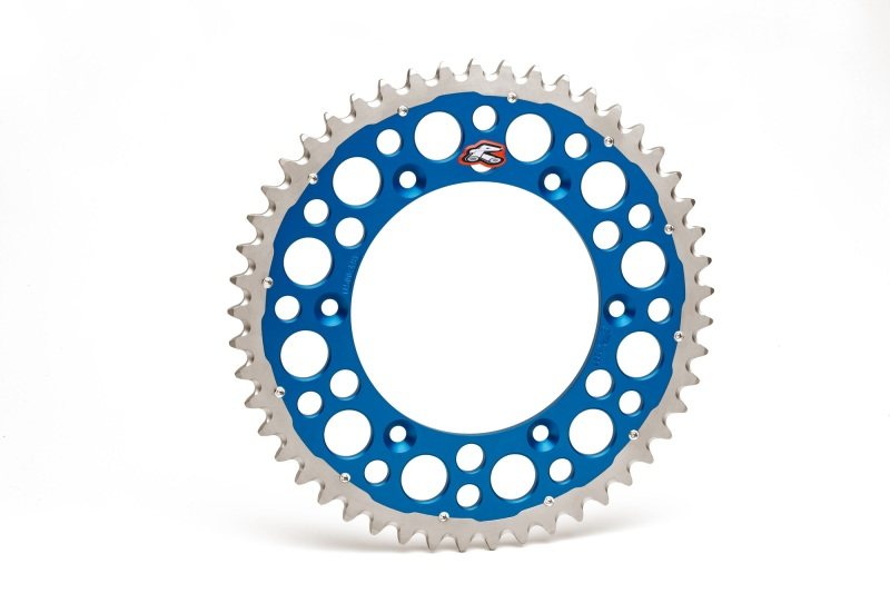 REAR SPROCKET TWINRING BLUE YAM, RENTHAL 1500-520-50GPBU image 1