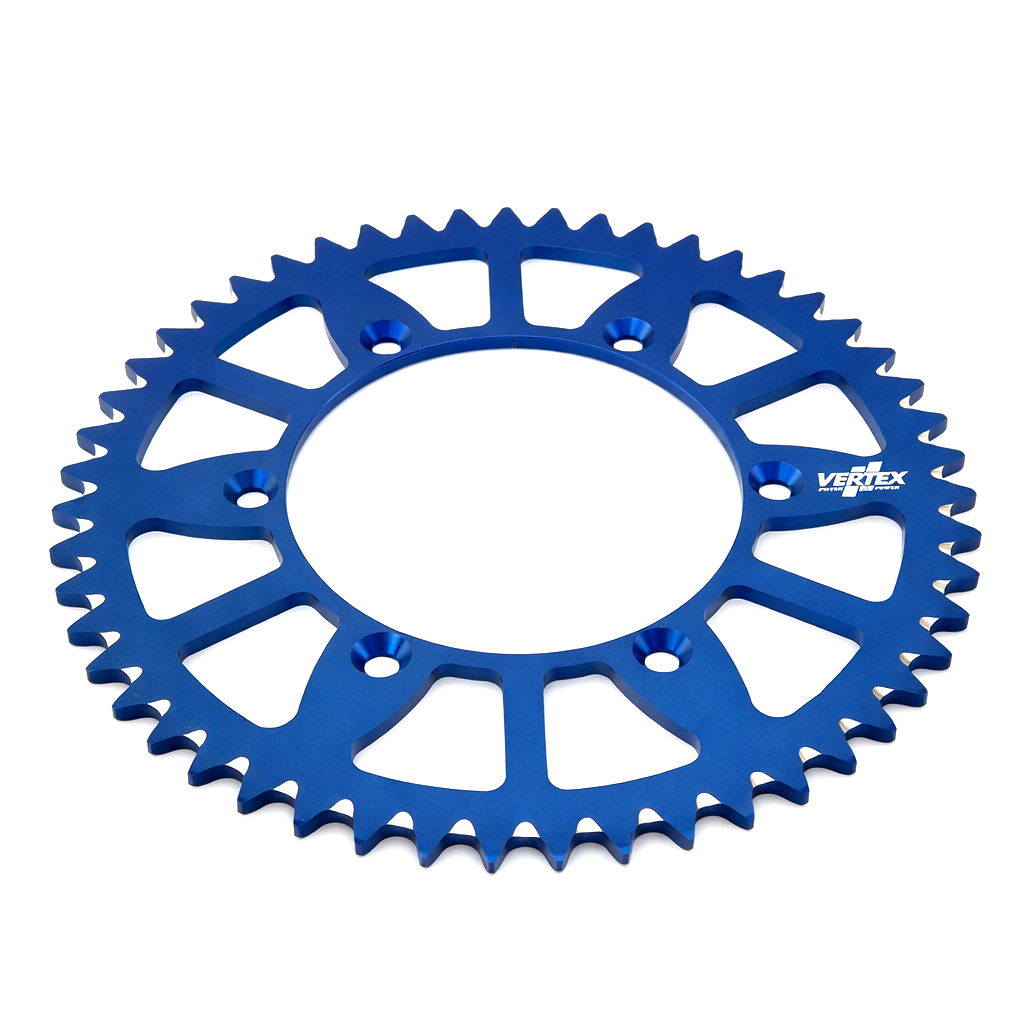 REAR SPROCKET VERTEX ALLOY 251, VERTEX 892-2015ECBU51, BLUE, 7075T6 ALLOY thumbnail 2