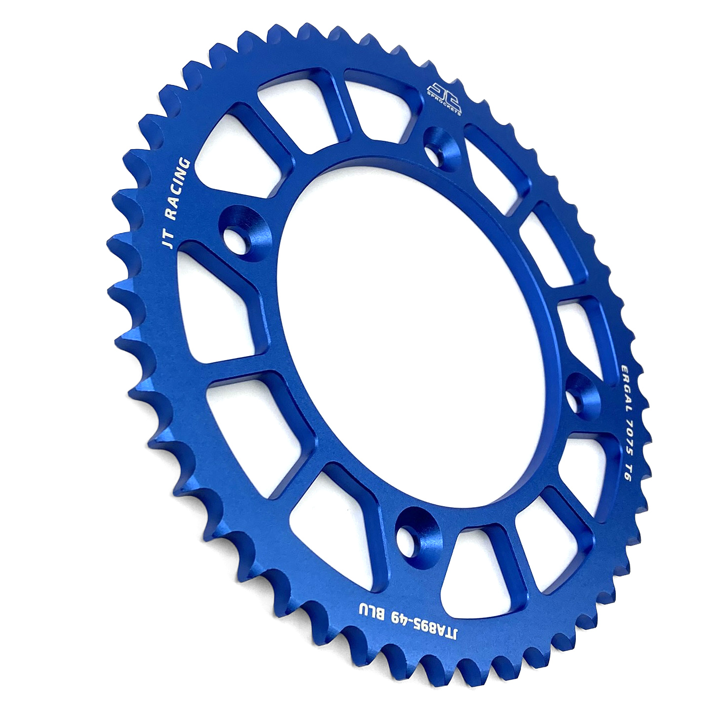 REAR SPROCKET ALLOY BLUE 441, JTA895.46BLU 7075-T6 Aluminium thumbnail 3