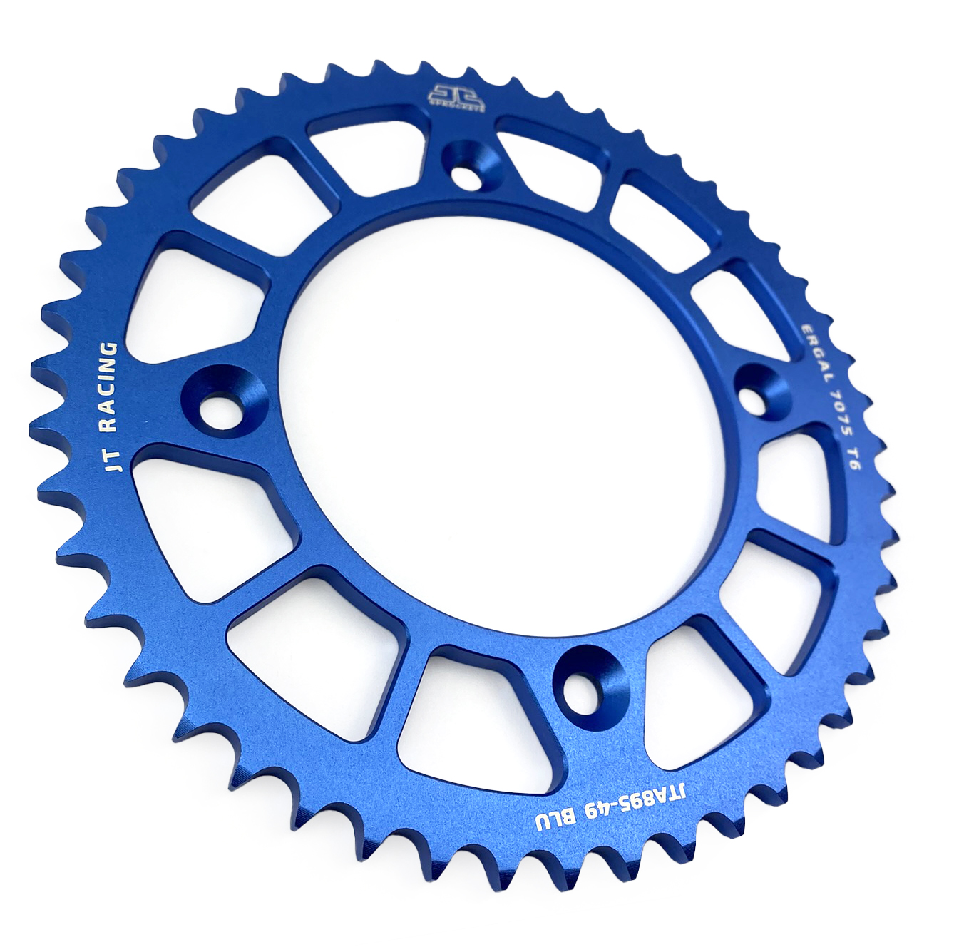 REAR SPROCKET ALLOY BLUE 441, JTA895.49BLU 7075-T6 Aluminium thumbnail 3