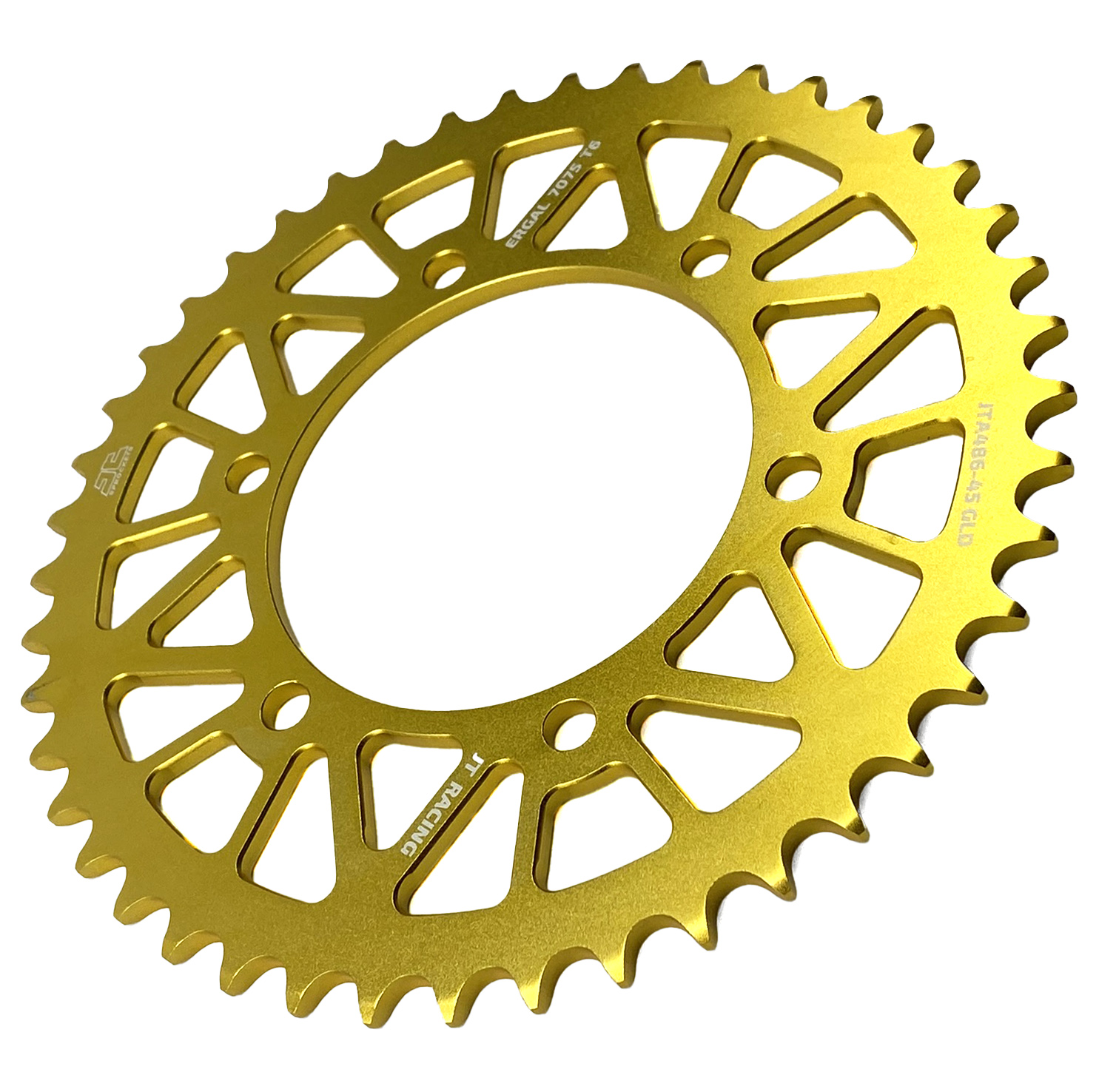 REAR SPROCKET ALLOY JTA486.45GLD, HONDA ROAD JT thumbnail 3