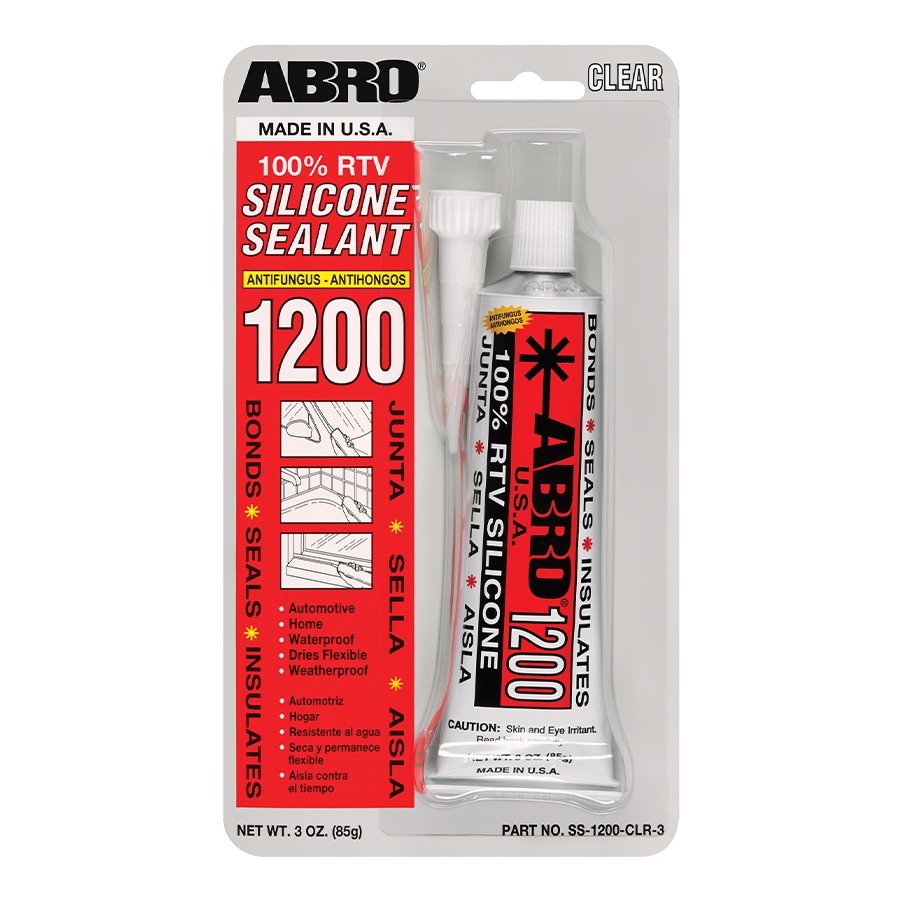 RTV SILICONE GASKET SEALANT CLEAR 85g SS-1200 thumbnail 2