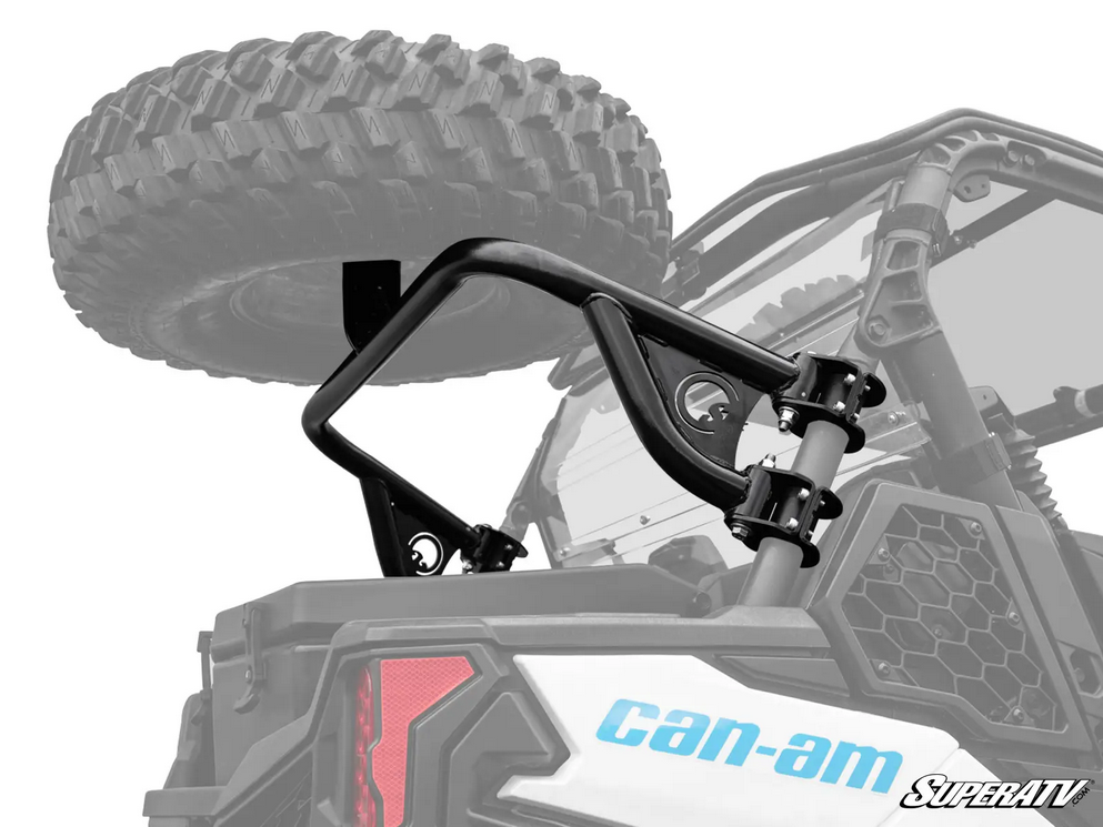 CANAM MAVERICK SPARE TIRE CARRIER, SUPERATV STC-CA-T-01 thumbnail 2