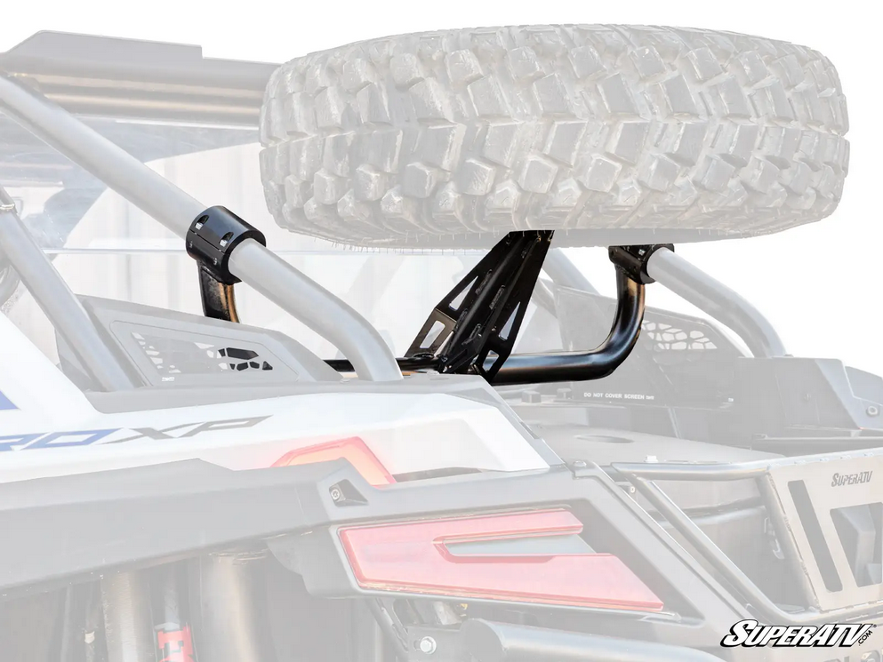 POLARIS PRO XP SPARE TIRE CARRIER, SUPERATV STC-P-PROXP-01 image 1