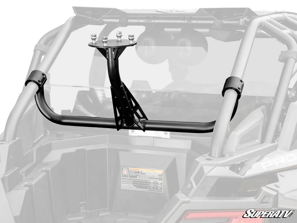 POLARIS PRO XP 4 SEAT SPARE TIRE CARRIER, SUPERATV STC-P-PROXP4-01 image 1
