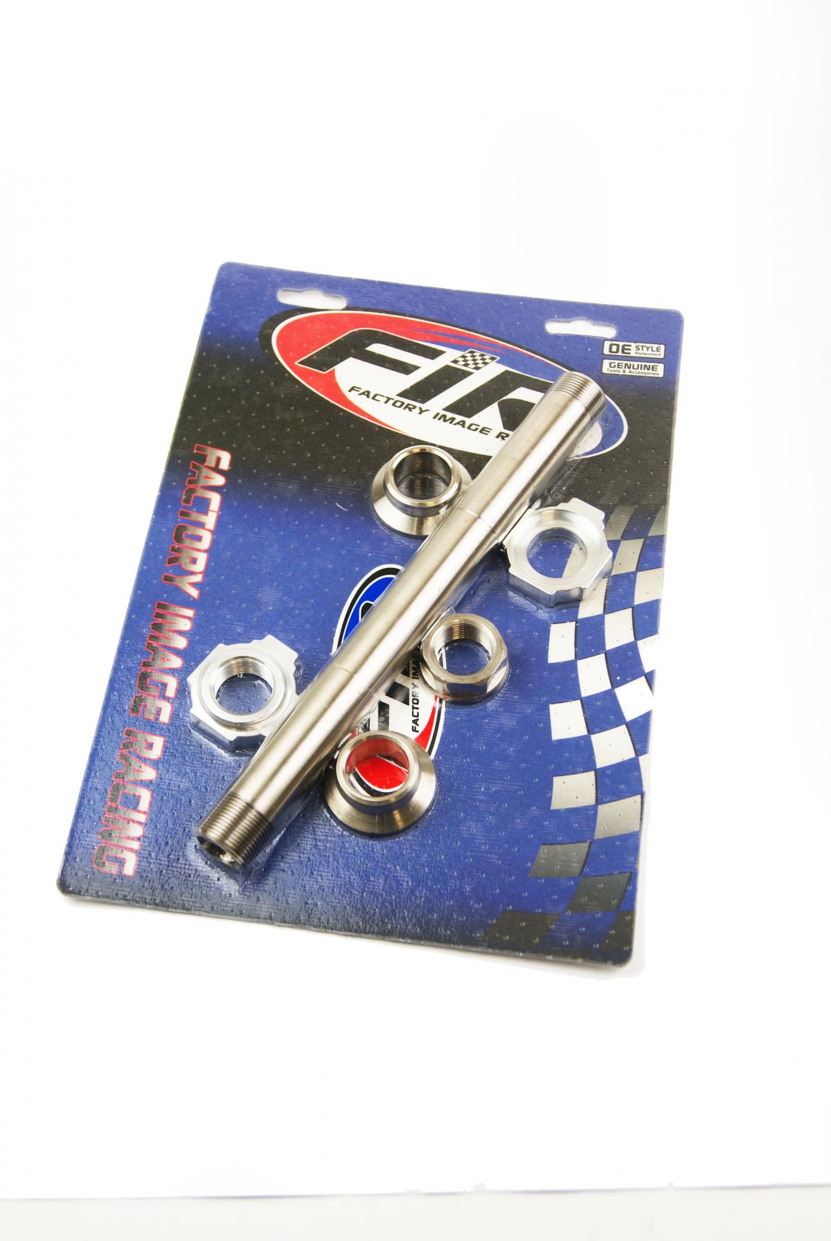 KTM HUSQVARNA REAR SPINDLE KIT 14-20, STAINLESS STEEL OEM STYLE, OEM 77710085044 / image 1