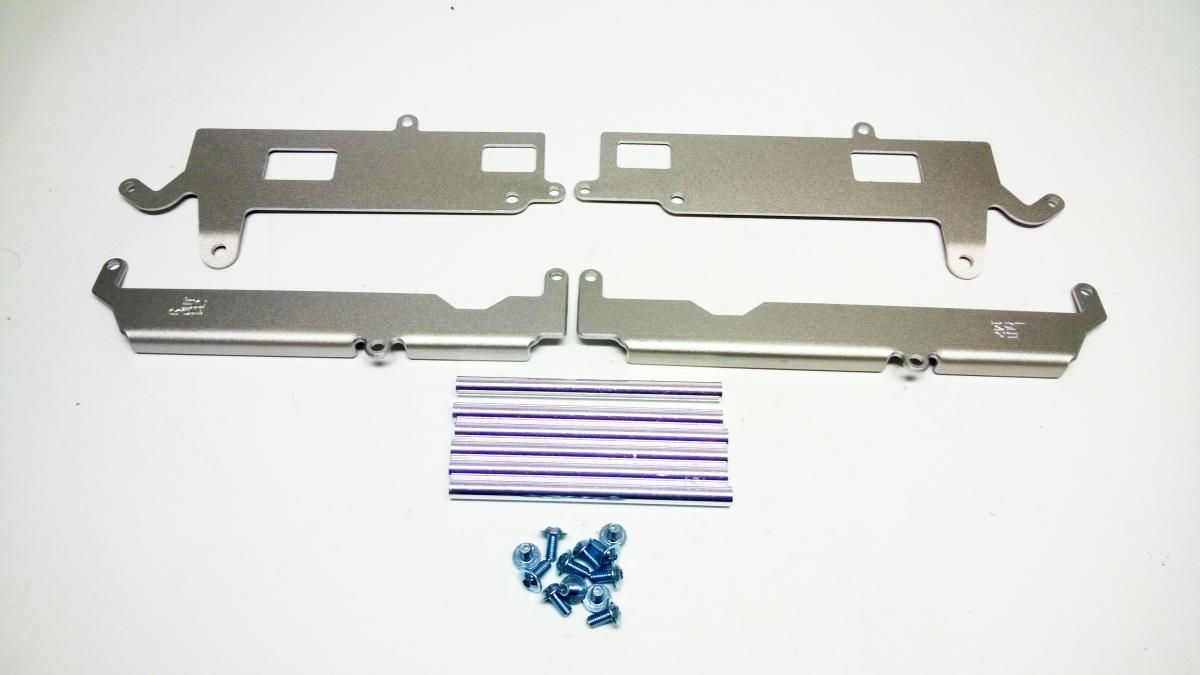 RADIATOR BRACE ALUMINUM CRF, R-TECH PARADCRF015 thumbnail 2