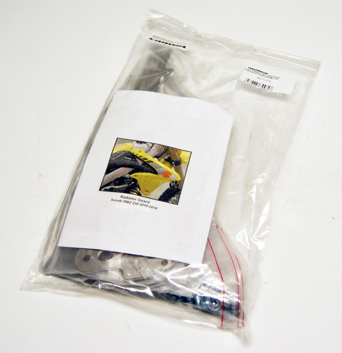 RADIATOR BRACE ALUMINUM RMZ, R-TECH PARADRMZ250 thumbnail 2