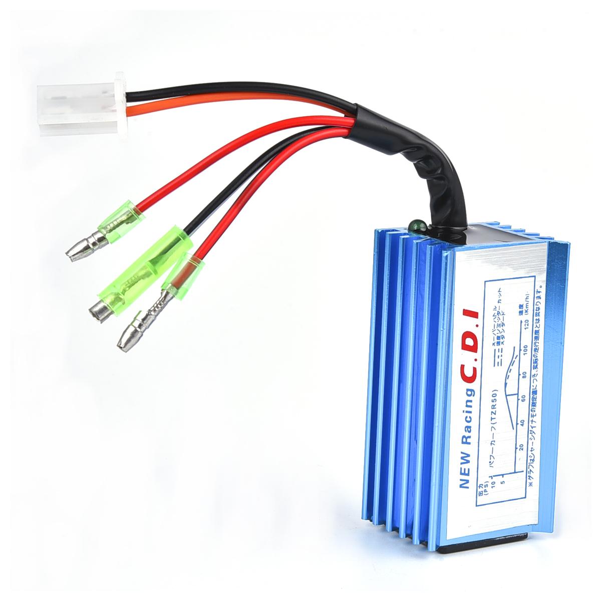 CDI RACING BOX YAMAHA 50CC 90CC, JOG PERFORMANCE, POWER INCREASE, H061, 1E40QMB, 1PE40QMB thumbnail 2