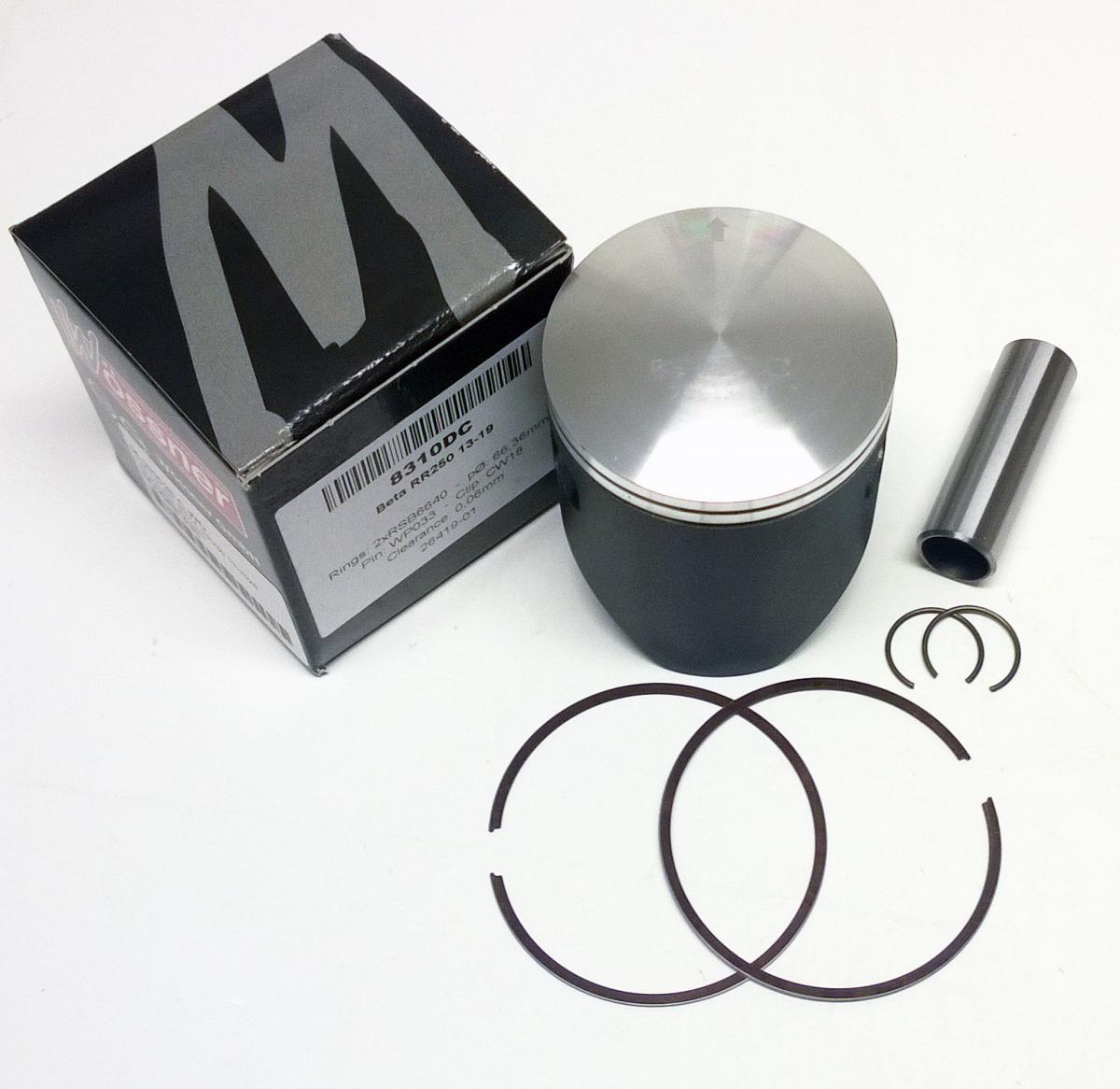 PISTON KIT BETA RR250 13-2017, WOSSNER 8310DA, 2 STROKE image 1