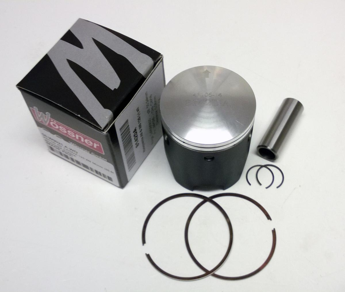 PISTON KIT CAGIVA 125 W8 56mm [55.94mm], WOSSNER 8142DA image 1