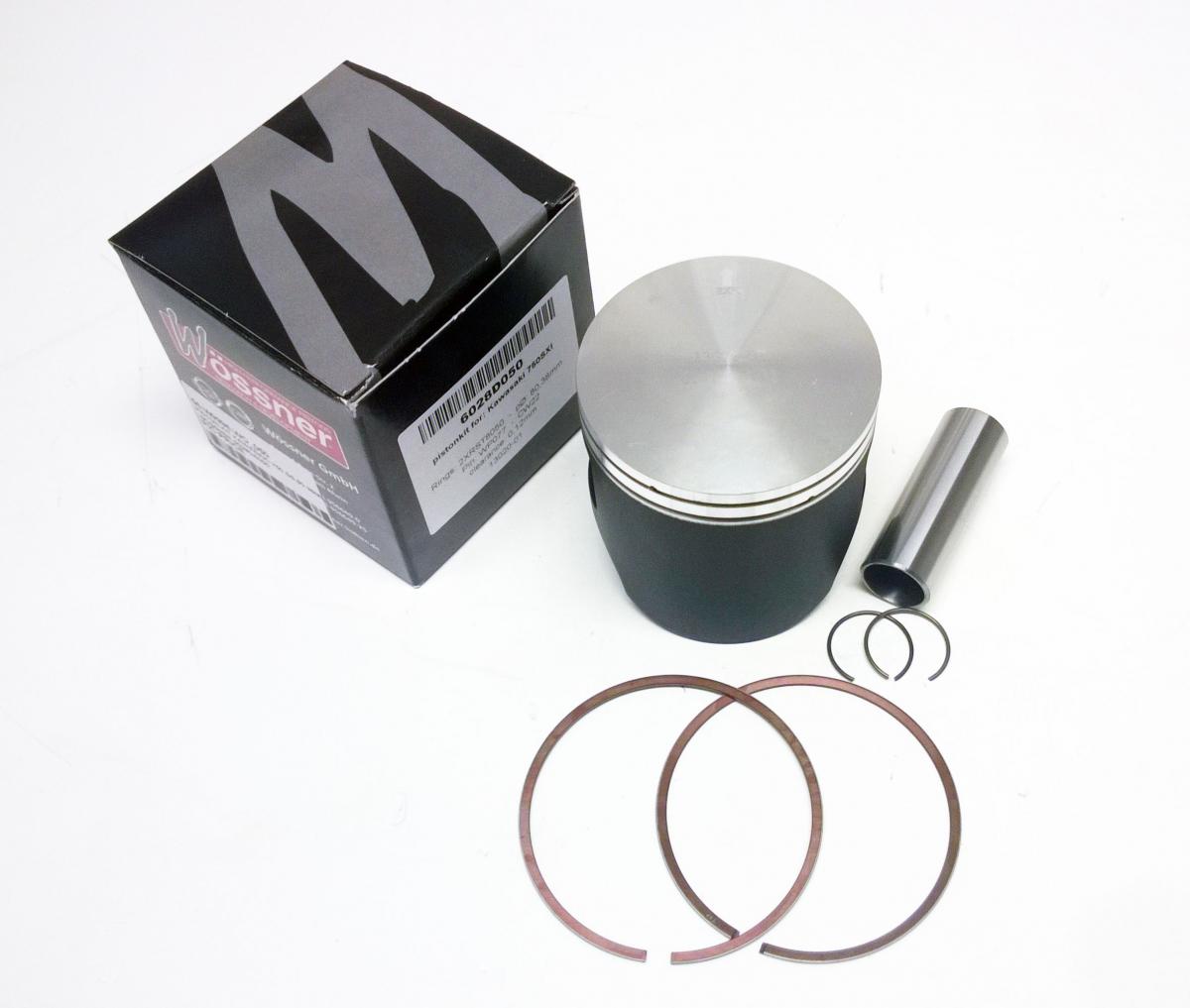 PISTON KIT KAWASAKI 750 SS 79.88MM, WOSSNER 6028DA image 1