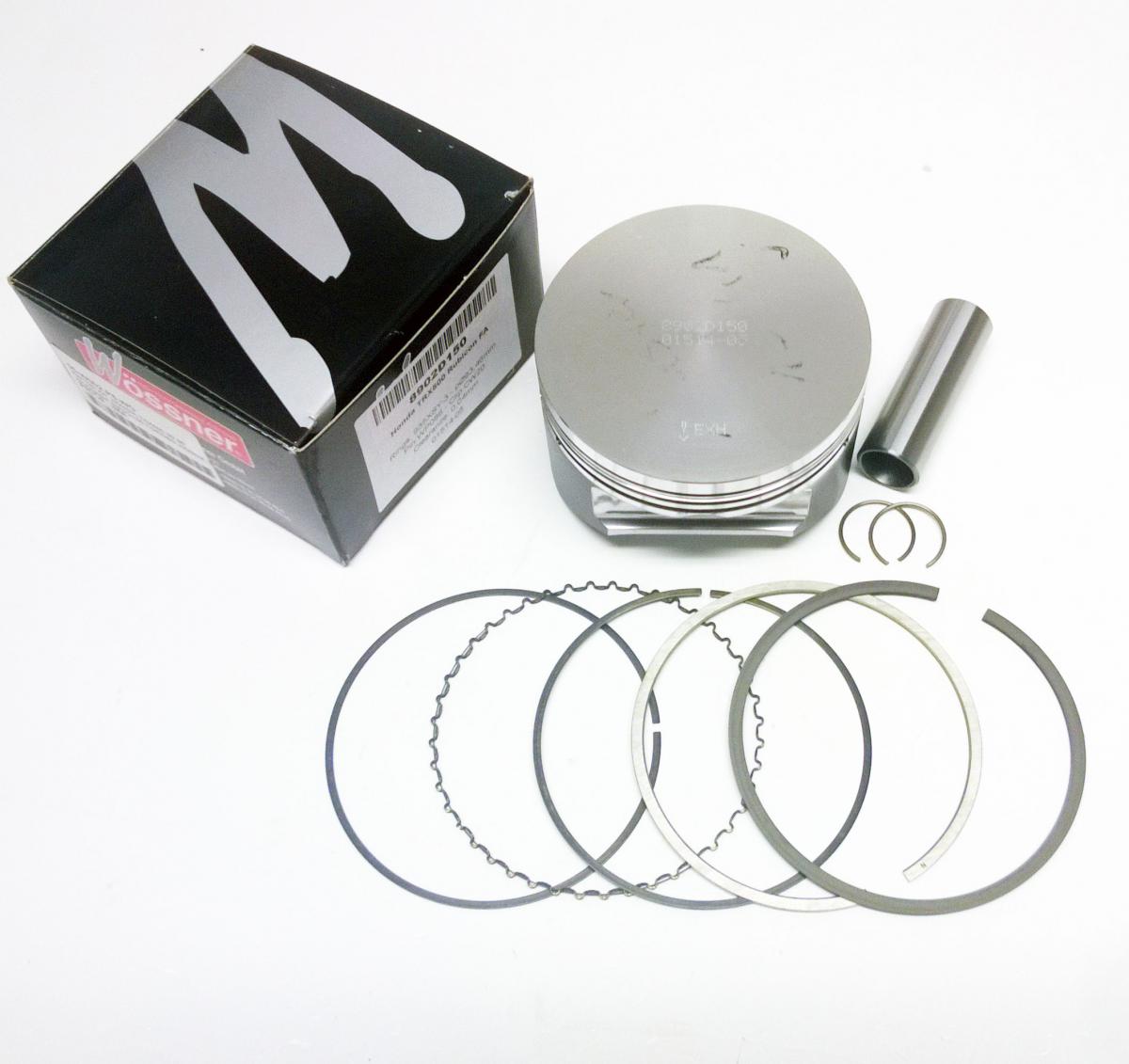 PISTON KIT HONDA TRX500 93.50, WOSSNER 8902D150 FORGED HONDA 13101-HN2-010 image 1