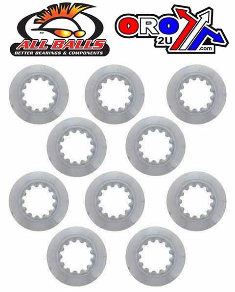 COUNTERSHAFT WASHER PK/10, ALL BALLS 25-6018, FRONT SPROCKET TAB LOCK WASHER thumbnail 3