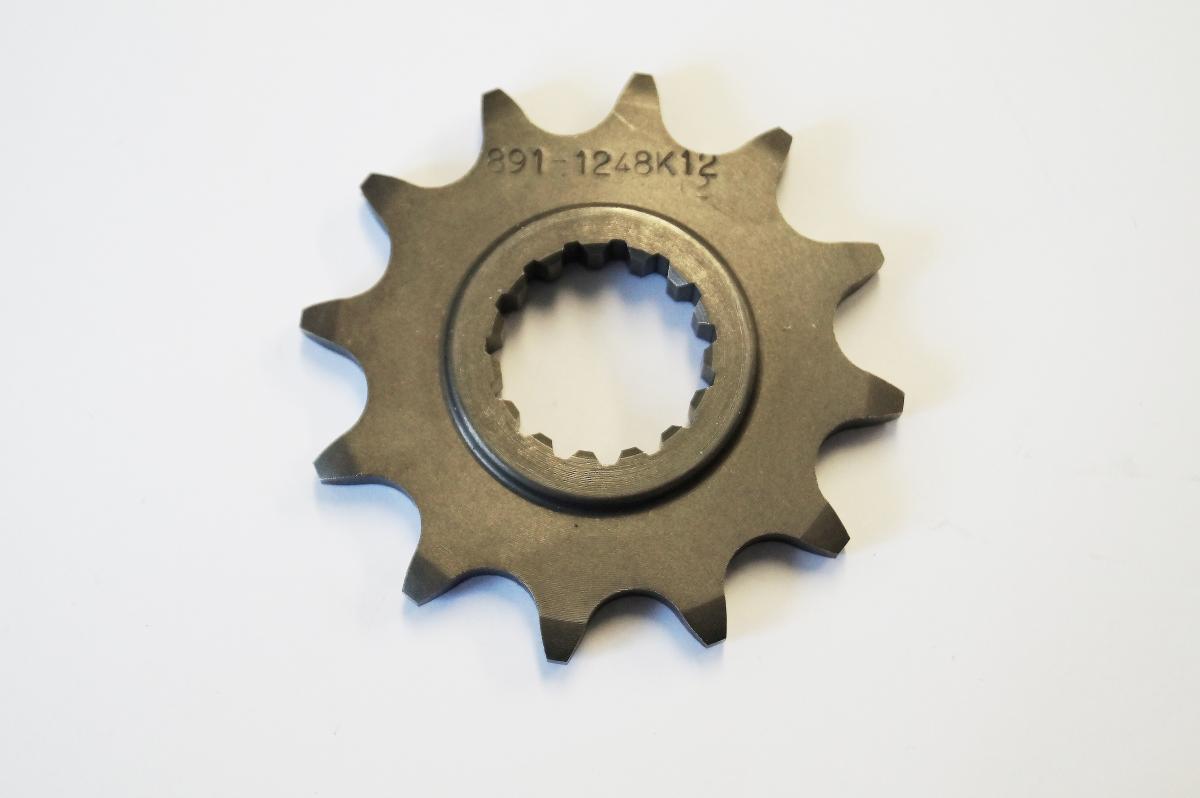 FRONT SPROCKET 12T STEEL, VERTEX 891-1248K12, JTF1901.12 image 1