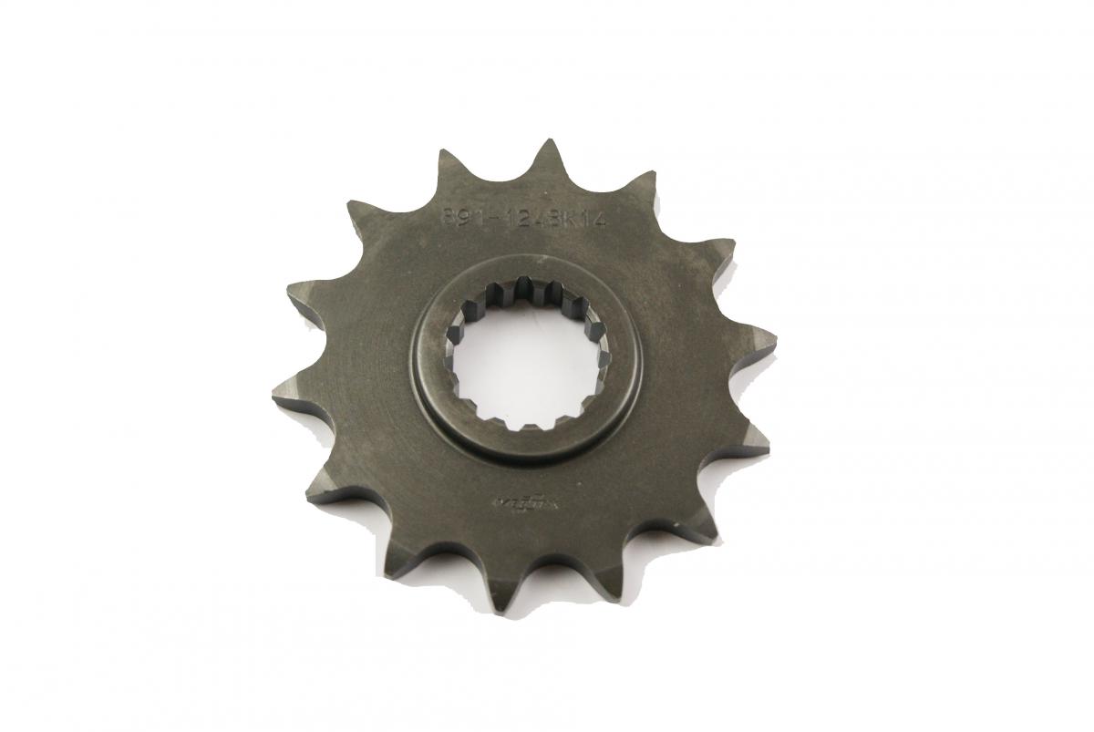 FRONT SPROCKET 14T STEEL, VERTEX 891-1248K14, JTF1901.14 image 1
