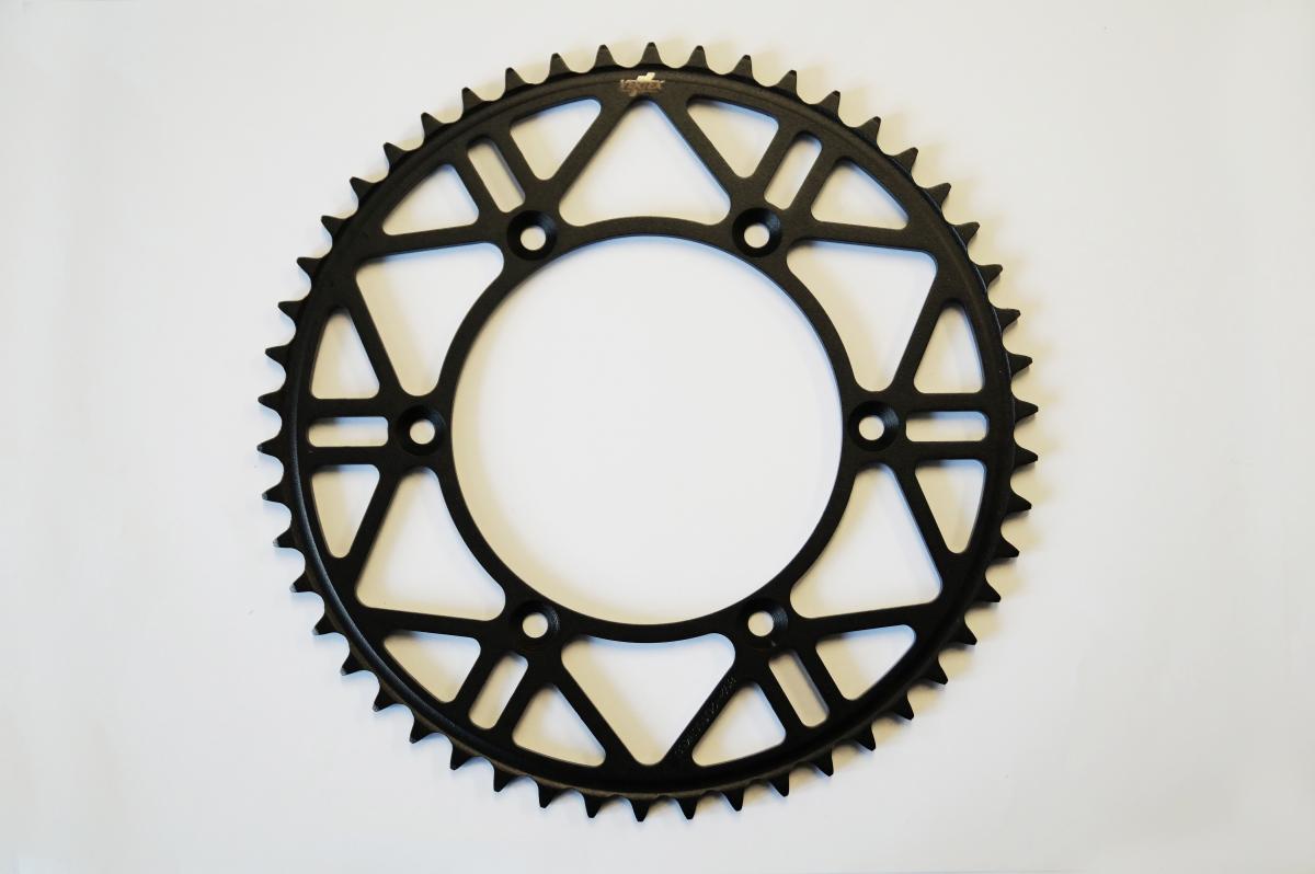 REAR SPROCKET VERTEX STEEL 251, VERTEX 892-2015CBK48, BLACK, C45 STEEL image 1