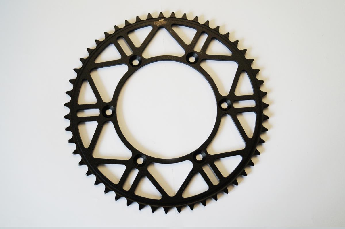 REAR SPROCKET VERTEX STEEL 251, VERTEX 892-2015CBK51, BLACK, C45 STEEL image 1
