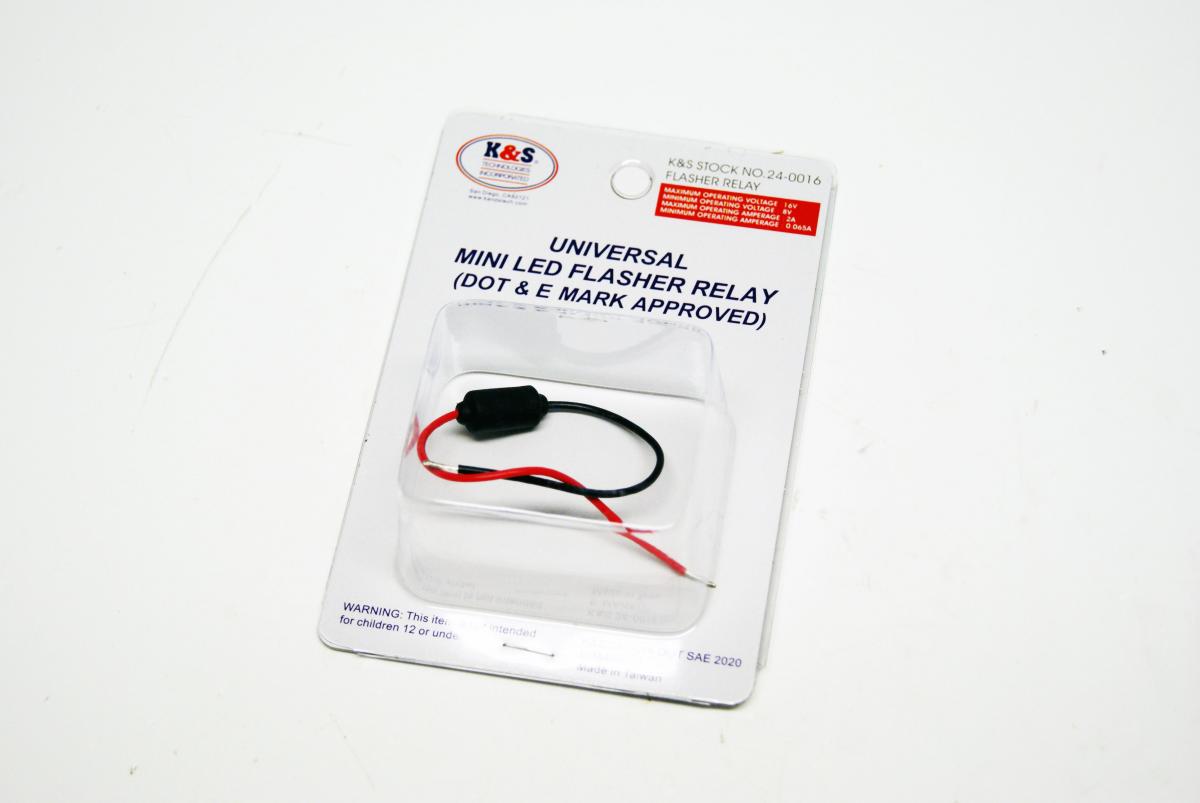 FLASHER DELAY RELAY LED MINI 24-0016 thumbnail 3