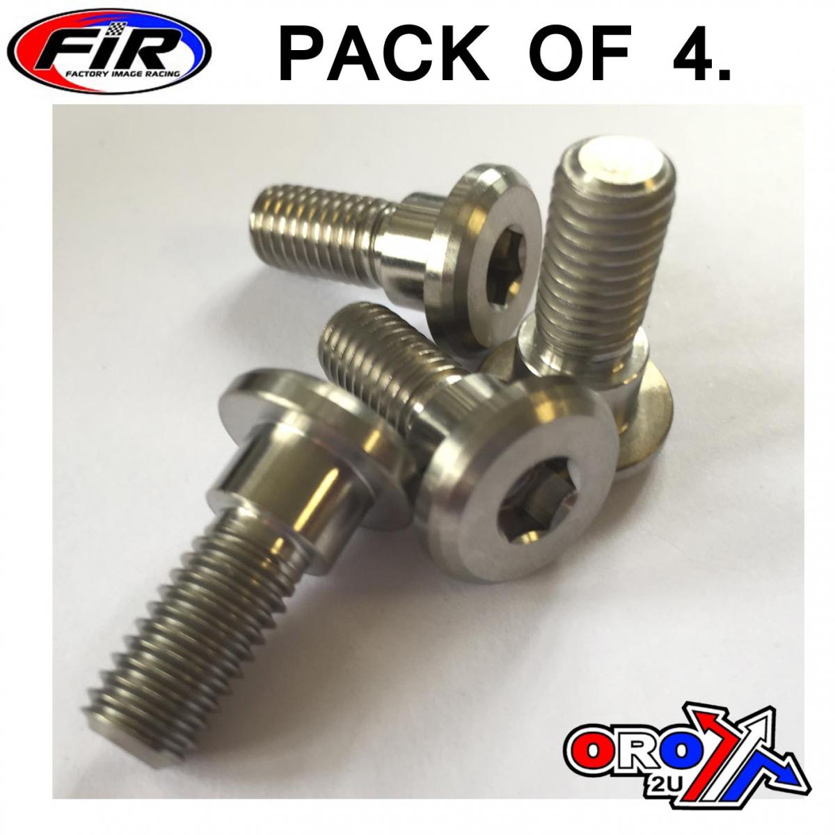 DISC BOLT M8x22mm -10 BOSS PK4, TITANIUM GRADE 5 /DISC BOLT 90105-MK5-010 90105-MK5-000 thumbnail 2