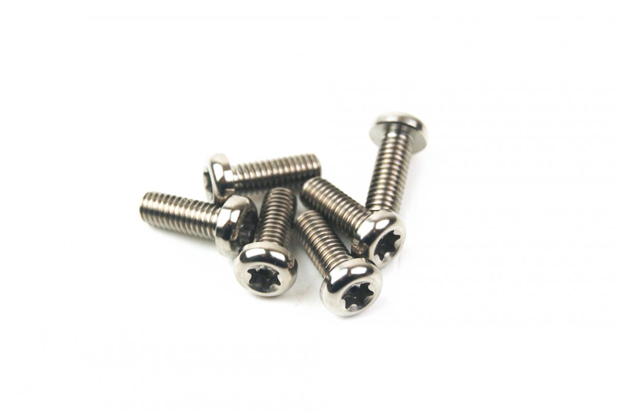BOLT DISC M6x16mm HD TORX PK6, TITANIUM GRADE 5 /PACK OF 6 thumbnail 2