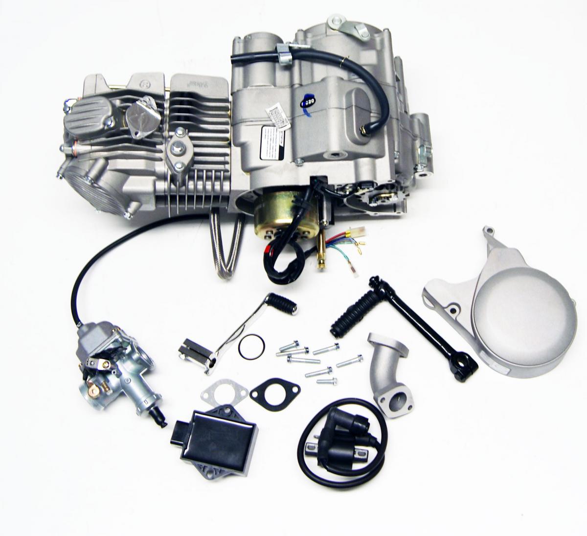 ZHONGSHEN 155CC PIT BIKE ENGINE COMPLETE WITH ELECTRICS AND CARB NO OIL COOLER OR LINES INCLUDED thumbnail 2