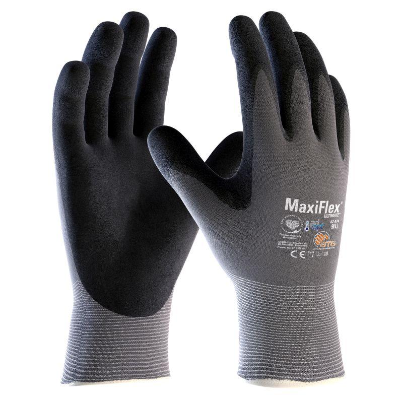 MAXIFLEX NITRILE GLOVE (8) MEDIUM, PERFECT WORKSHOP GLOVE image 1