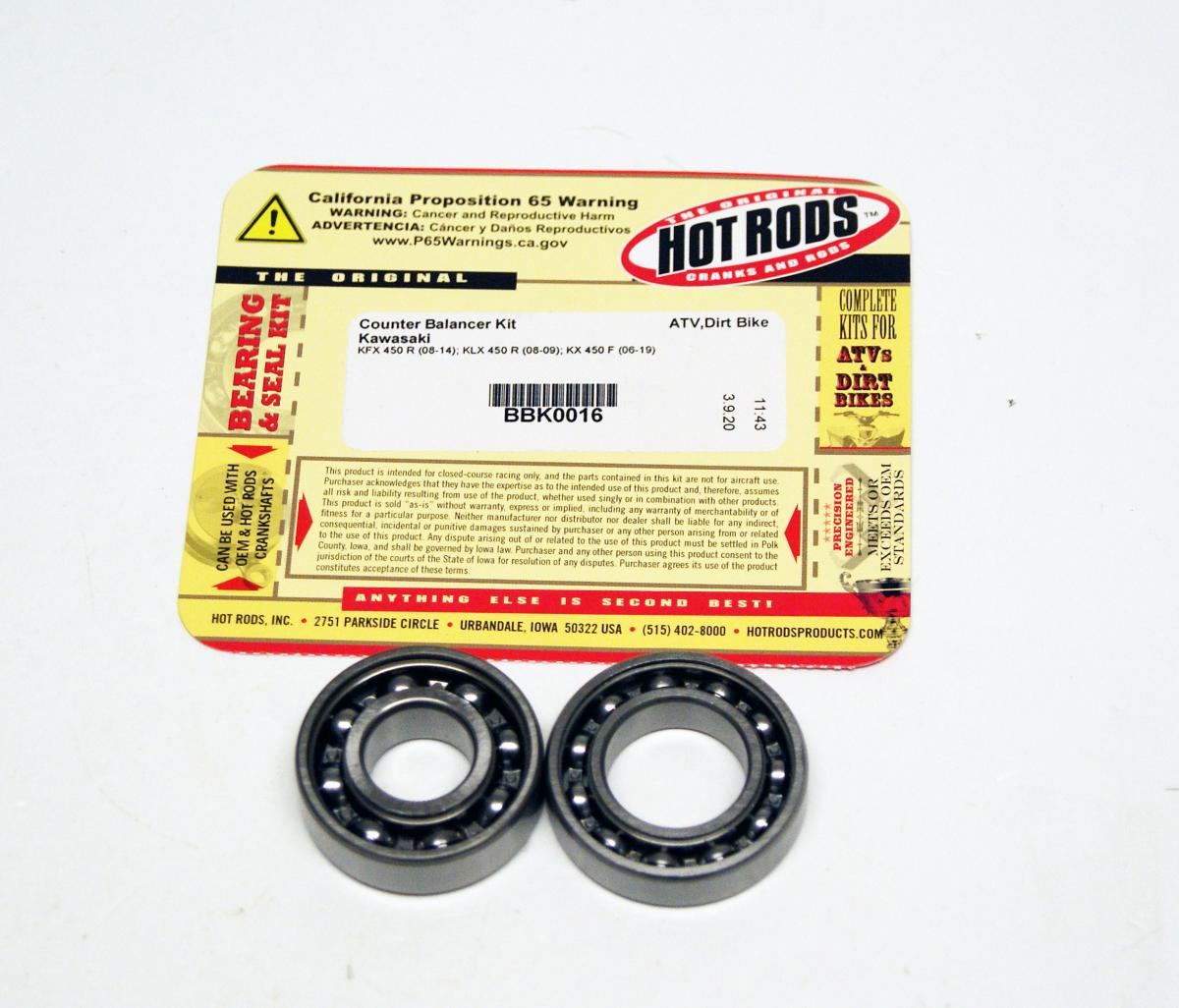 Counter Balancer Kit KFX/KLX/KXF 450, Hot Rods BBK0016 thumbnail 2