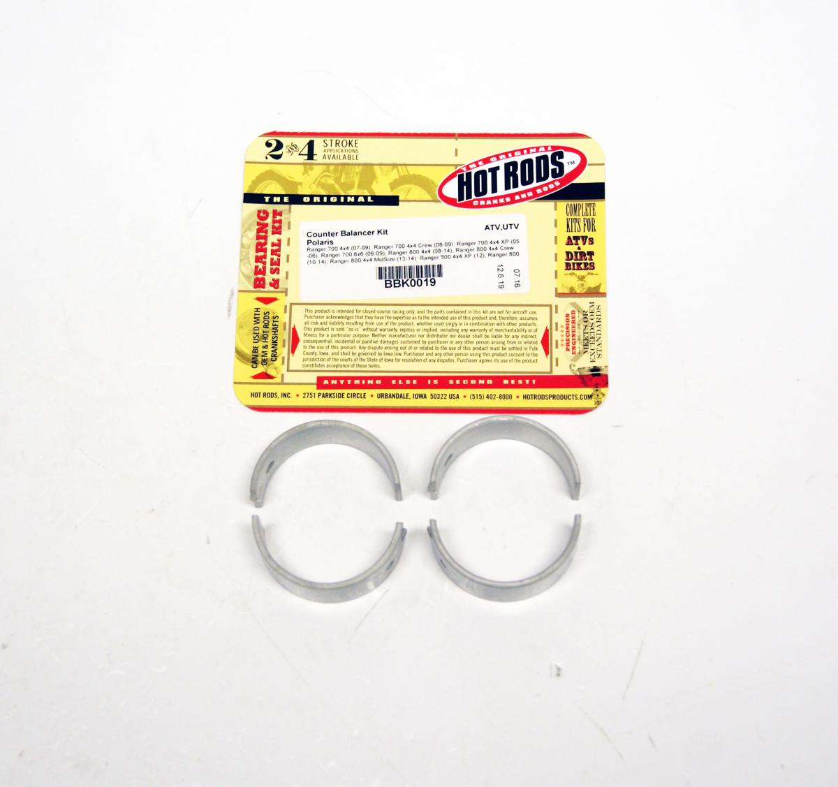 Counter Balancer Kit POLARIS 700/800, Hot Rods BBK0019 thumbnail 2