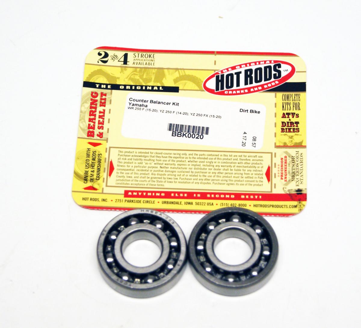 Counter Balancer Kit WR/YZ 250, Hot Rods BBK0020 thumbnail 2