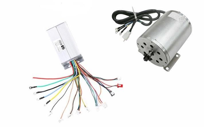 1800w/2.5hp 48V 32A ELECTRIC MOTOR KIT UNIVERSAL BUGGY BIKE QUAD MOTO DIY image 1