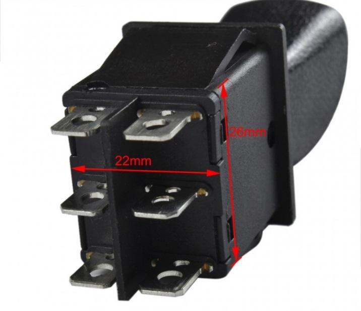 FORWARD NEUTRAL REVERSE SWITCH F-N-R SWITCH FOR 48V ELECTRIC MOTOR CONTROLLER thumbnail 2