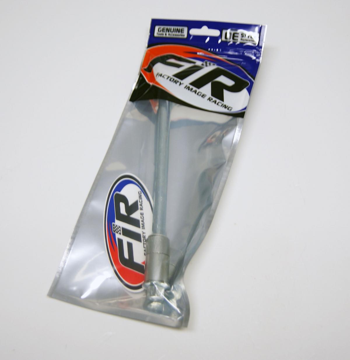 12MM PITBIKE WHEEL SPINDLE 210MM, PITBIKE, OFF ROAD, DIRT, WITH 12MM & 12MM SPACERS thumbnail 2