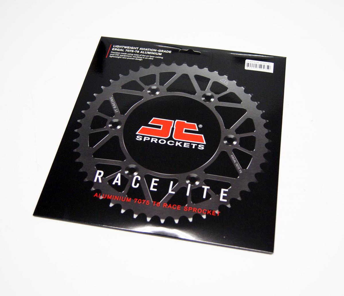 REAR SPROCKET ALLOY JTA1308.44BLK, CHAIN CONVERSION 520 JT RACELITE, HONDA ROAD JTR1308 thumbnail 3