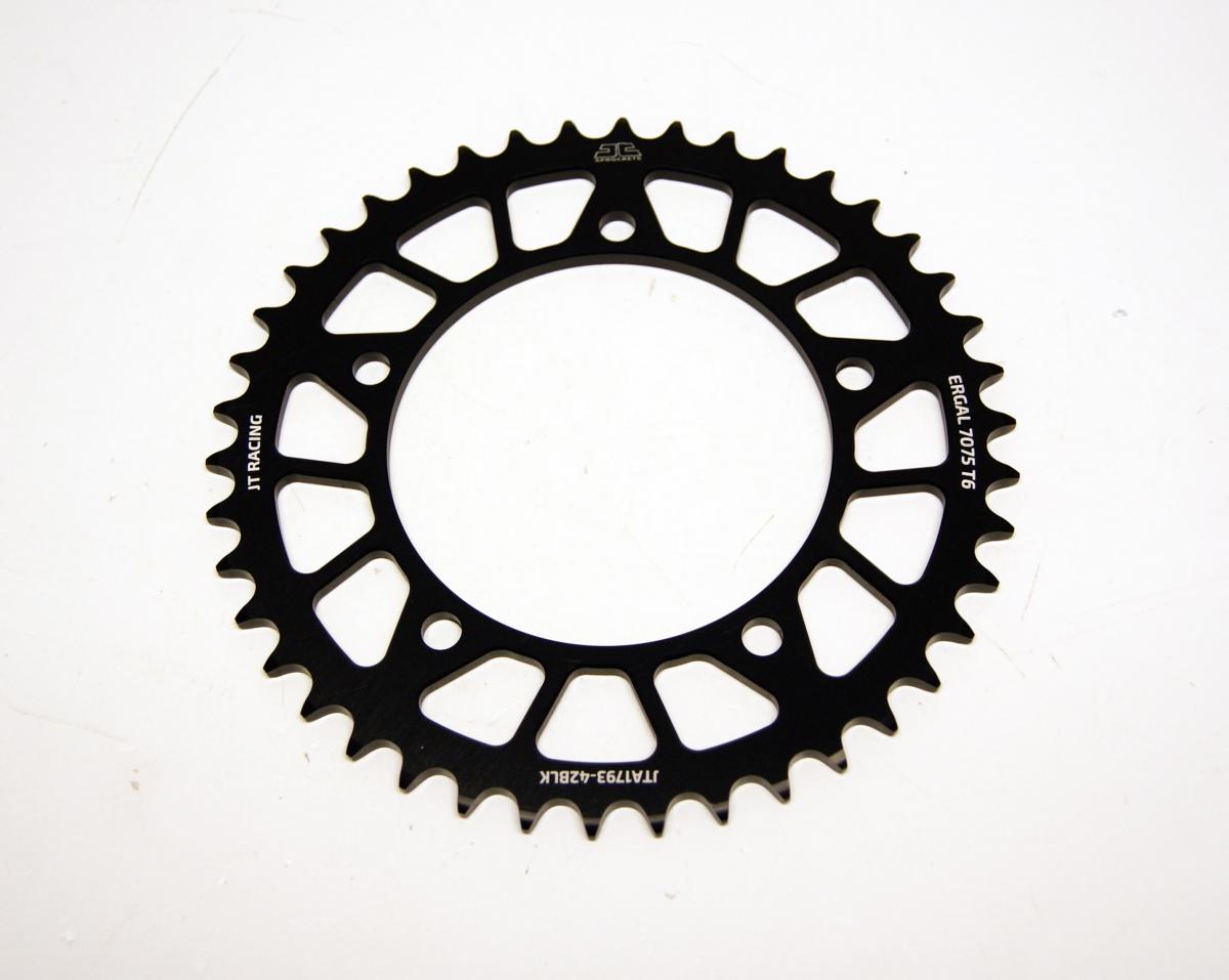 REAR SPROCKET ALLOY JTA1793.42BLK, JT RACELITE 7075 T6, CHAIN CONVERSION 520 thumbnail 2