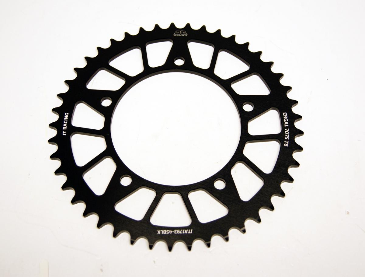 REAR SPROCKET ALLOY JTA1793.45BLK, JT RACELITE 7075 T6, CHAIN CONVERSION 520 thumbnail 2