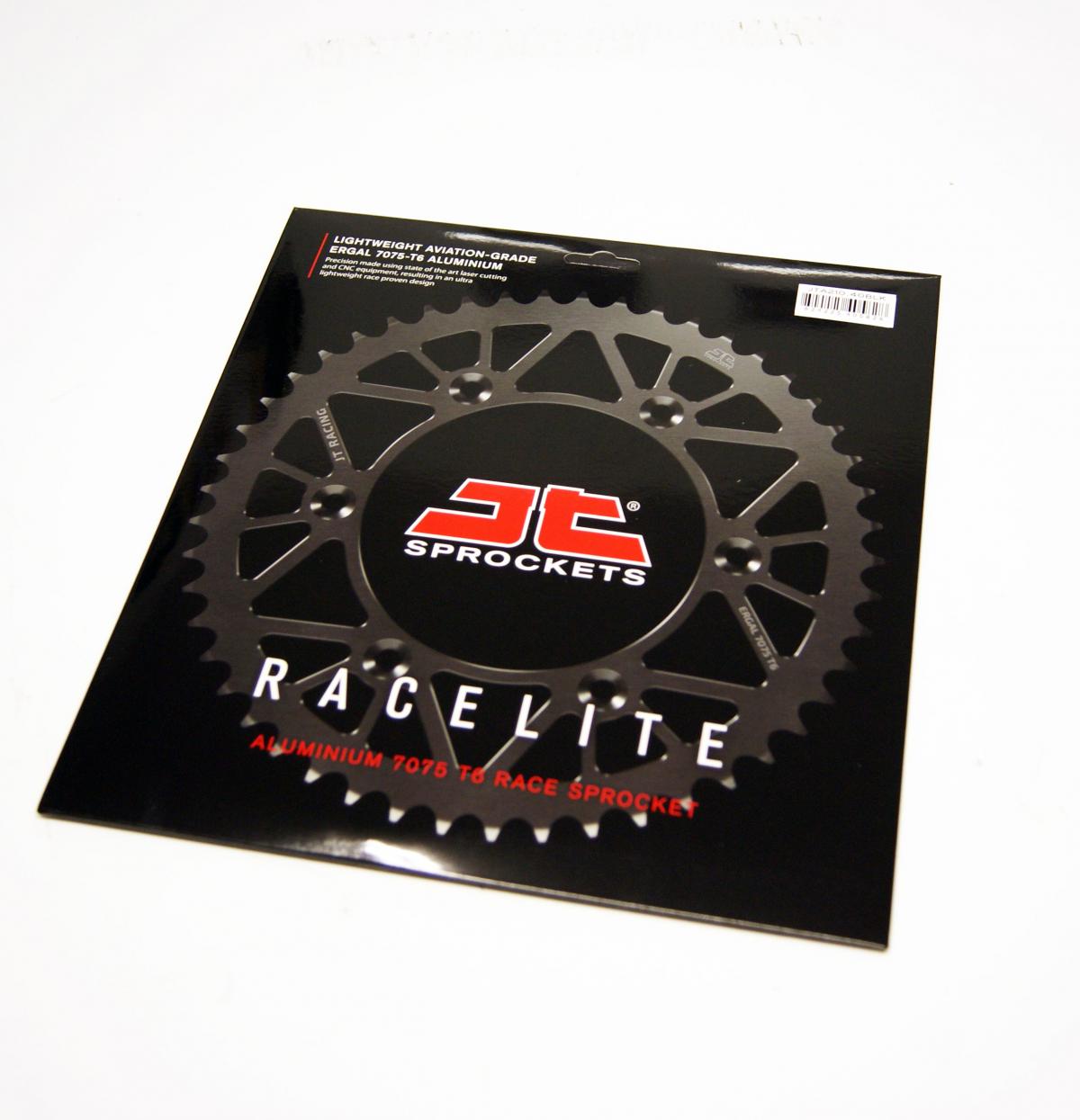 REAR SPROCKET JT RACERLITE BLACK, JT JTA210.40BLK 7075-T6 Aluminium thumbnail 3