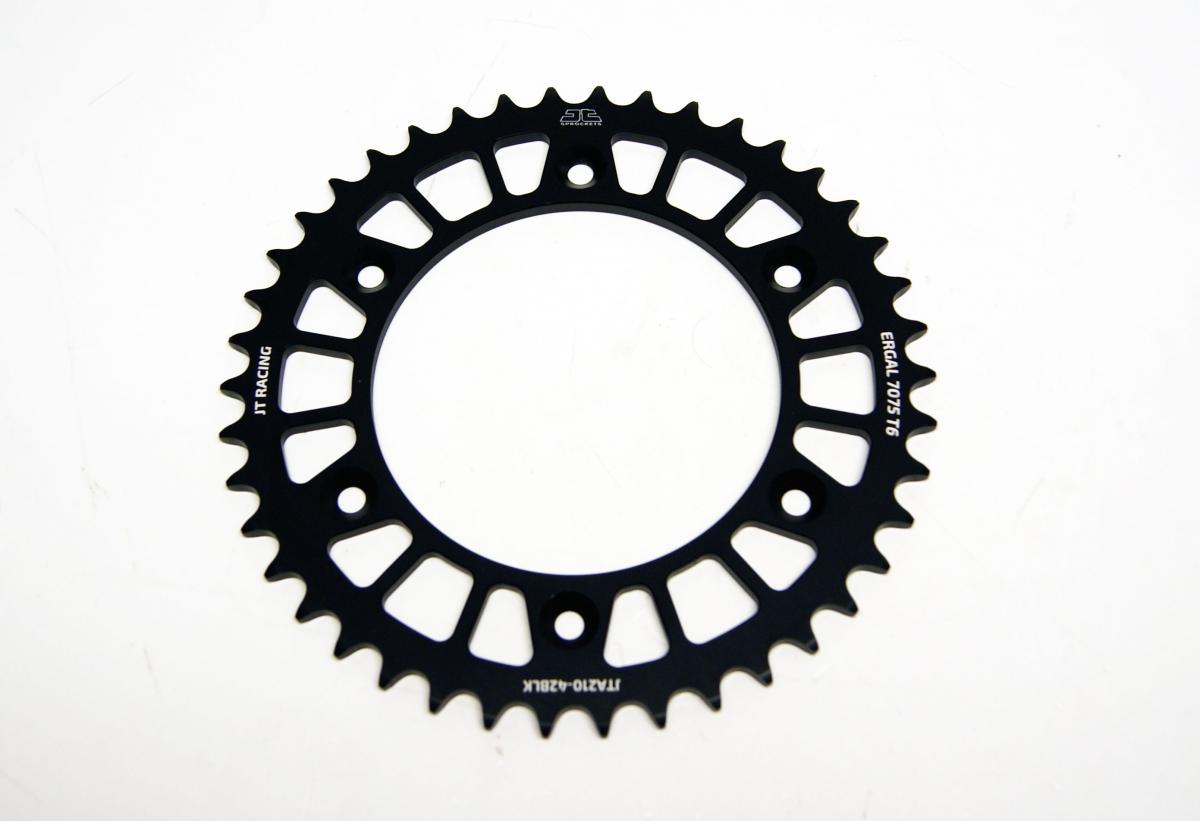 REAR SPROCKET JT RACERLITE BLACK, JT JTA210.42BLK 7075-T6 Aluminium thumbnail 2