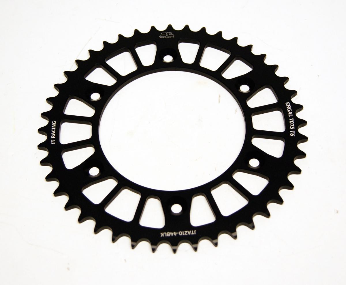 REAR SPROCKET JT RACERLITE BLACK, JT JTA210.44BLK 7075-T6 Aluminium thumbnail 2